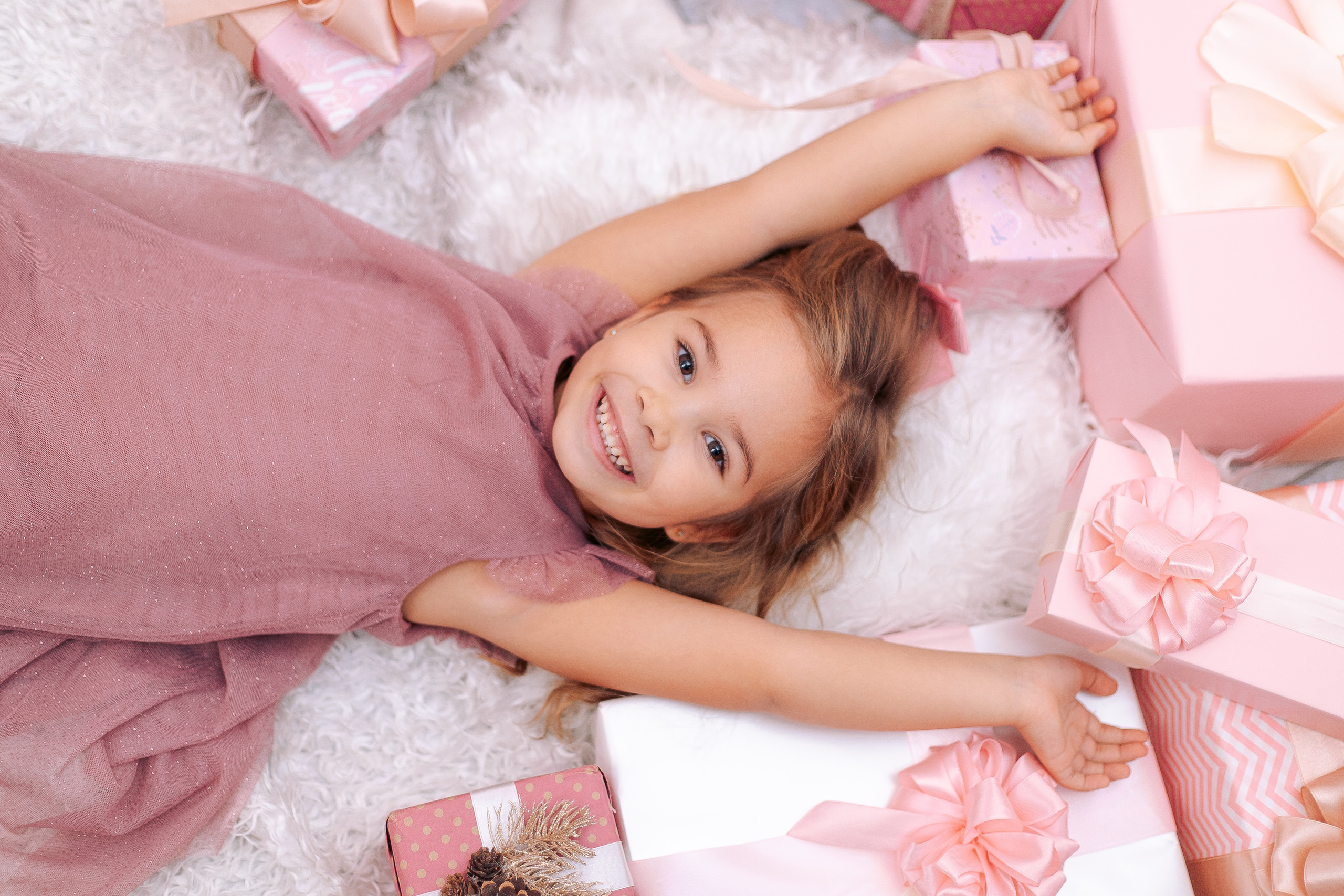 Детская новогодняя фотосессия в студии Leona. Фотограф в Санкт-Петербурге, Анна Скворцова