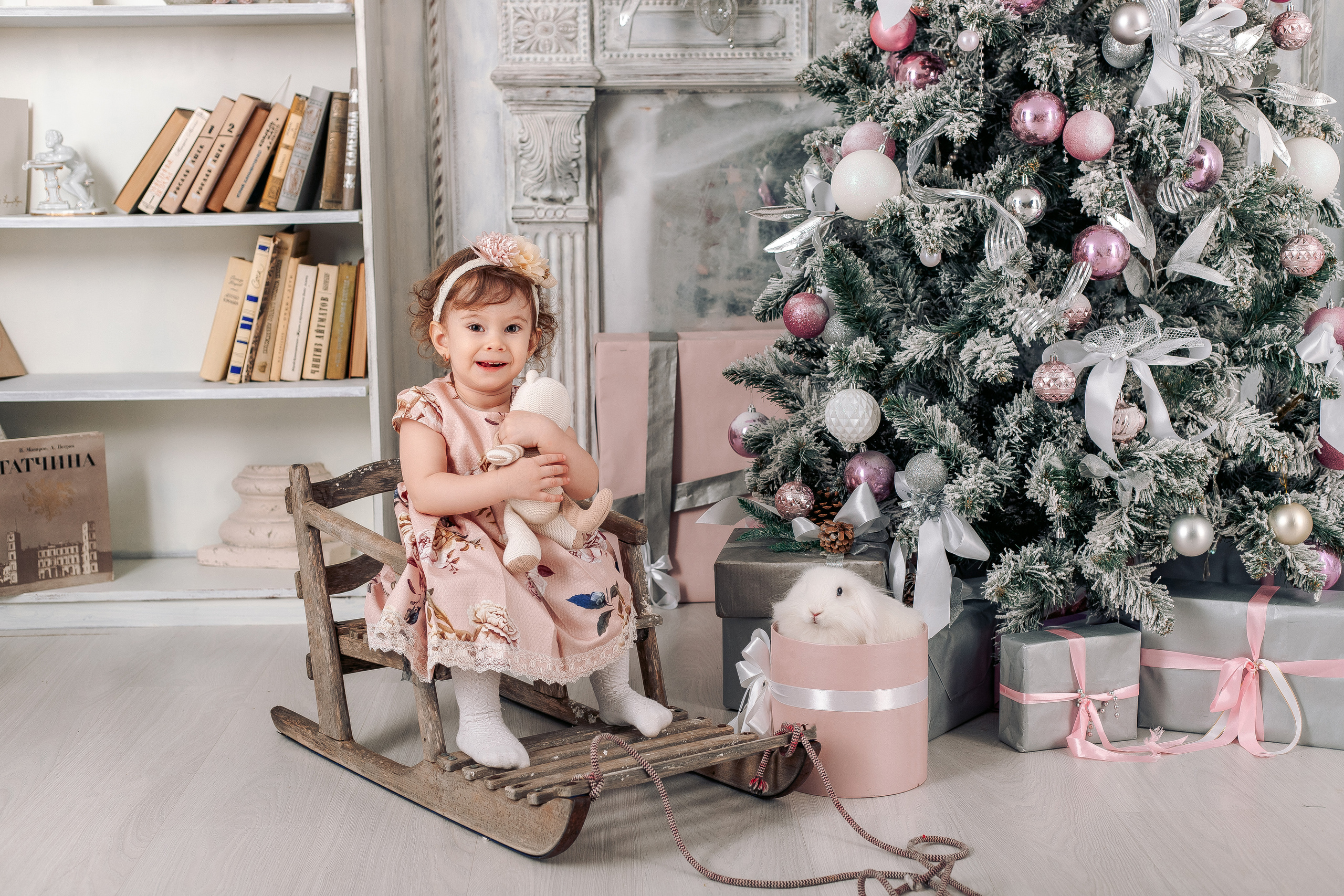 Детский новогодний фотодень в студии в Санкт-Петербурге. Фотограф в Санкт-Петербурге, Анна Скворцова