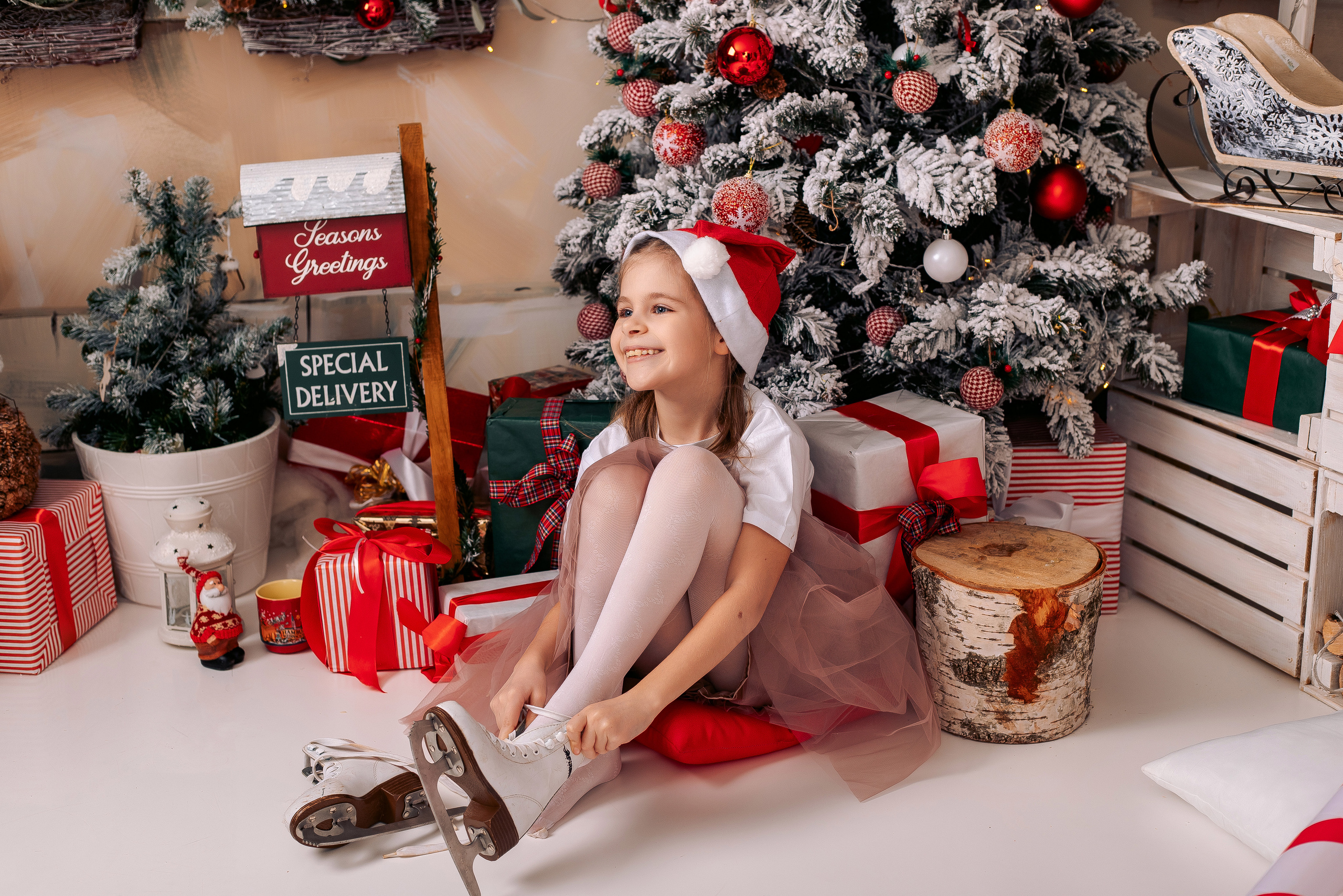 Детский новогодний фотодень в студии в Санкт-Петербурге. Фотограф в Санкт-Петербурге, Анна Скворцова