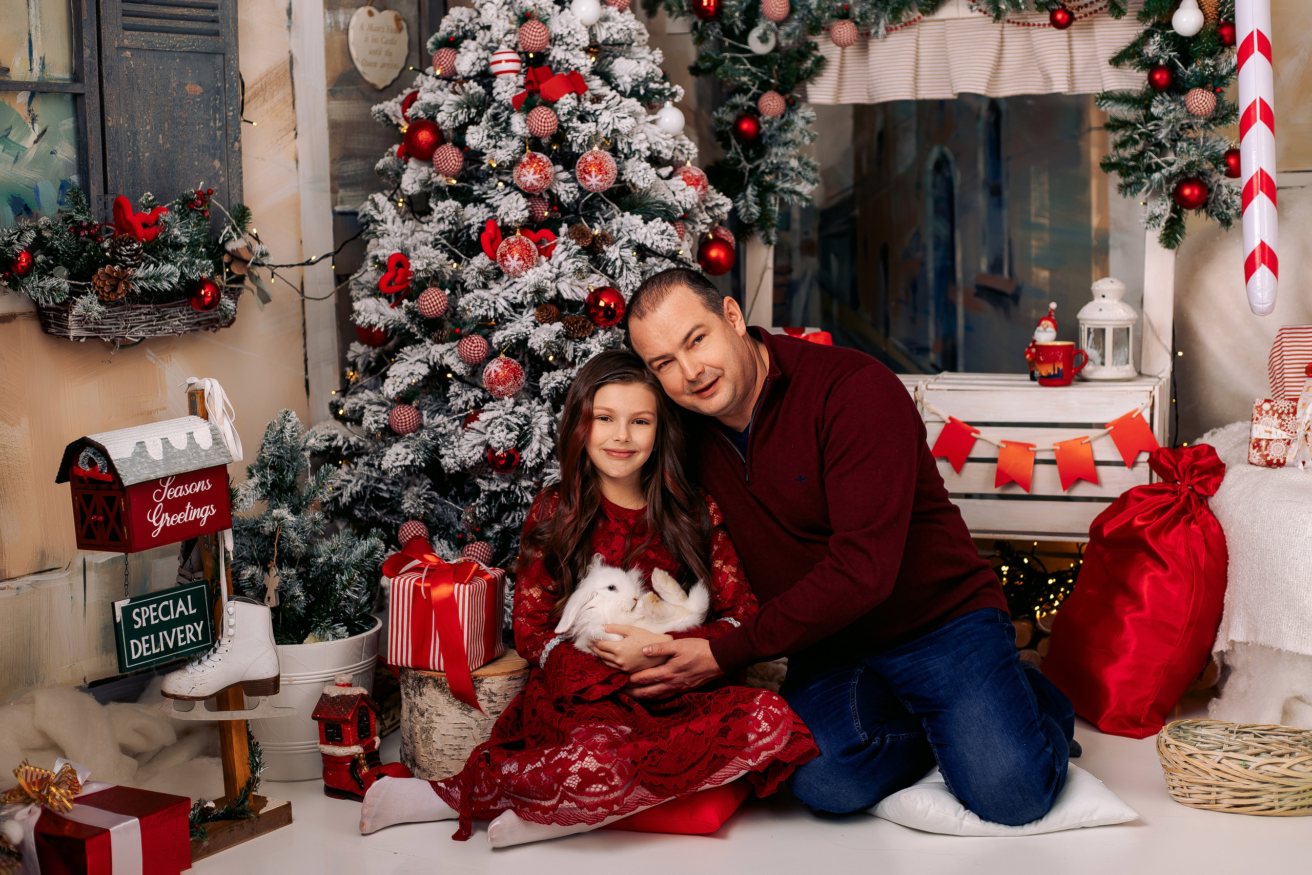 Детский новогодний фотодень в студии в Санкт-Петербурге. Фотограф в Санкт-Петербурге, Анна Скворцова