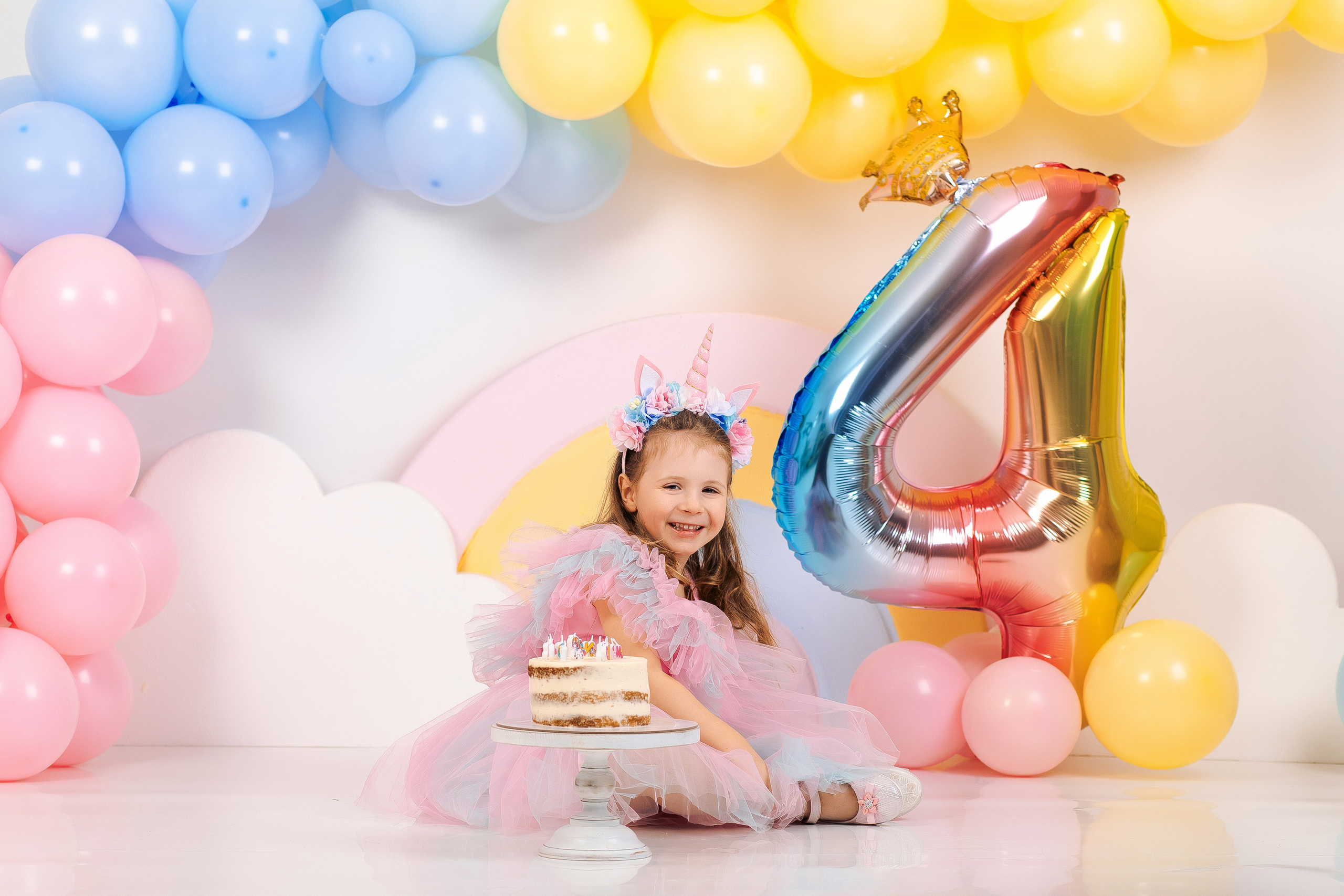 Фотограф в Санкт-Петербурге Анна Скворцова. День рождения девочки 4 года