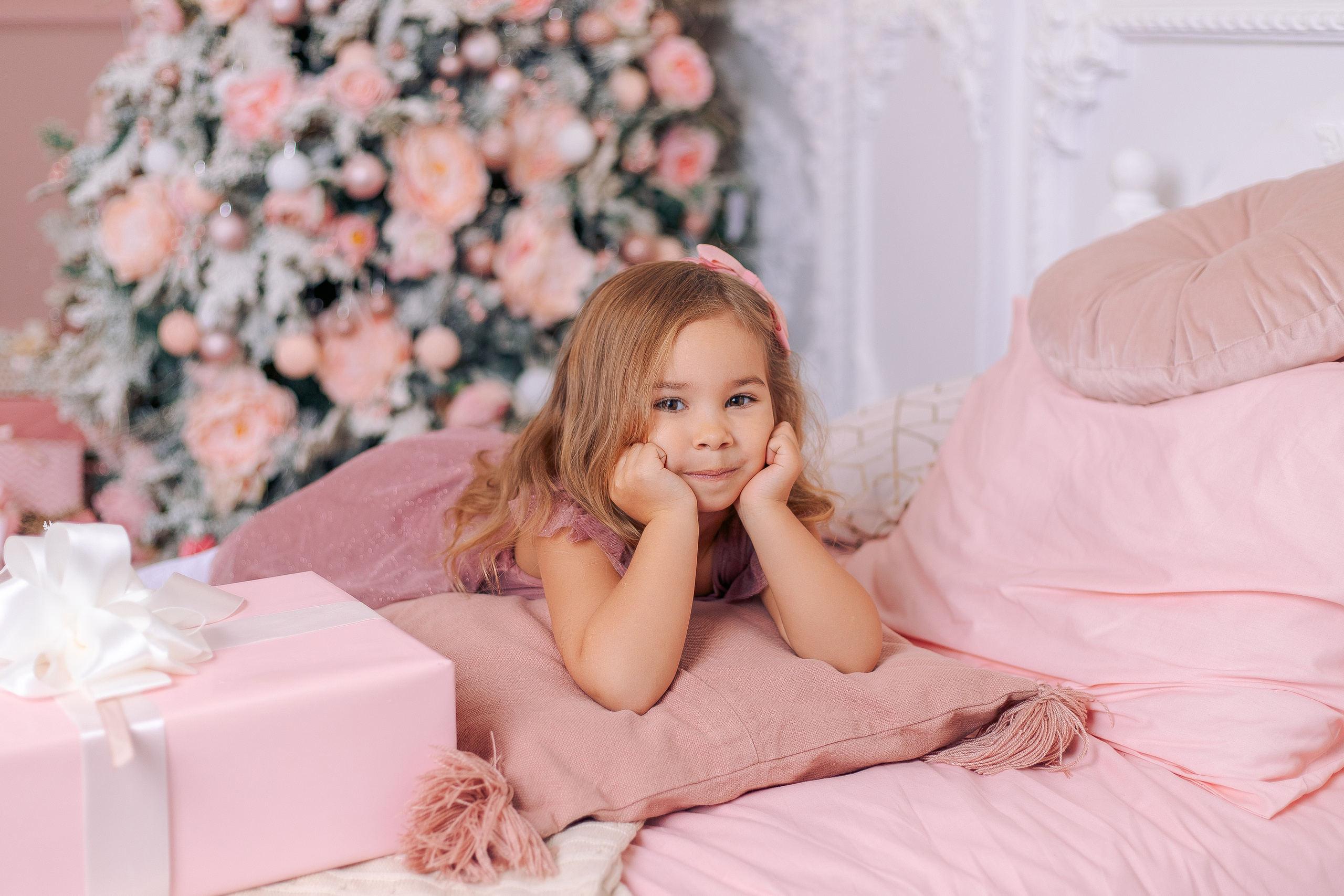 Детская новогодняя фотосессия в студии Leona. Фотограф в Санкт-Петербурге, Анна Скворцова