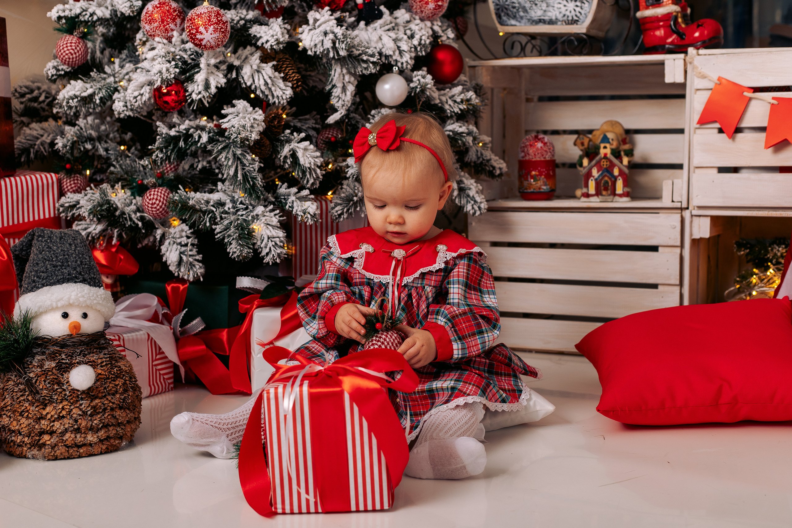 Детский новогодний фотодень в студии в Санкт-Петербурге. Фотограф в Санкт-Петербурге, Анна Скворцова