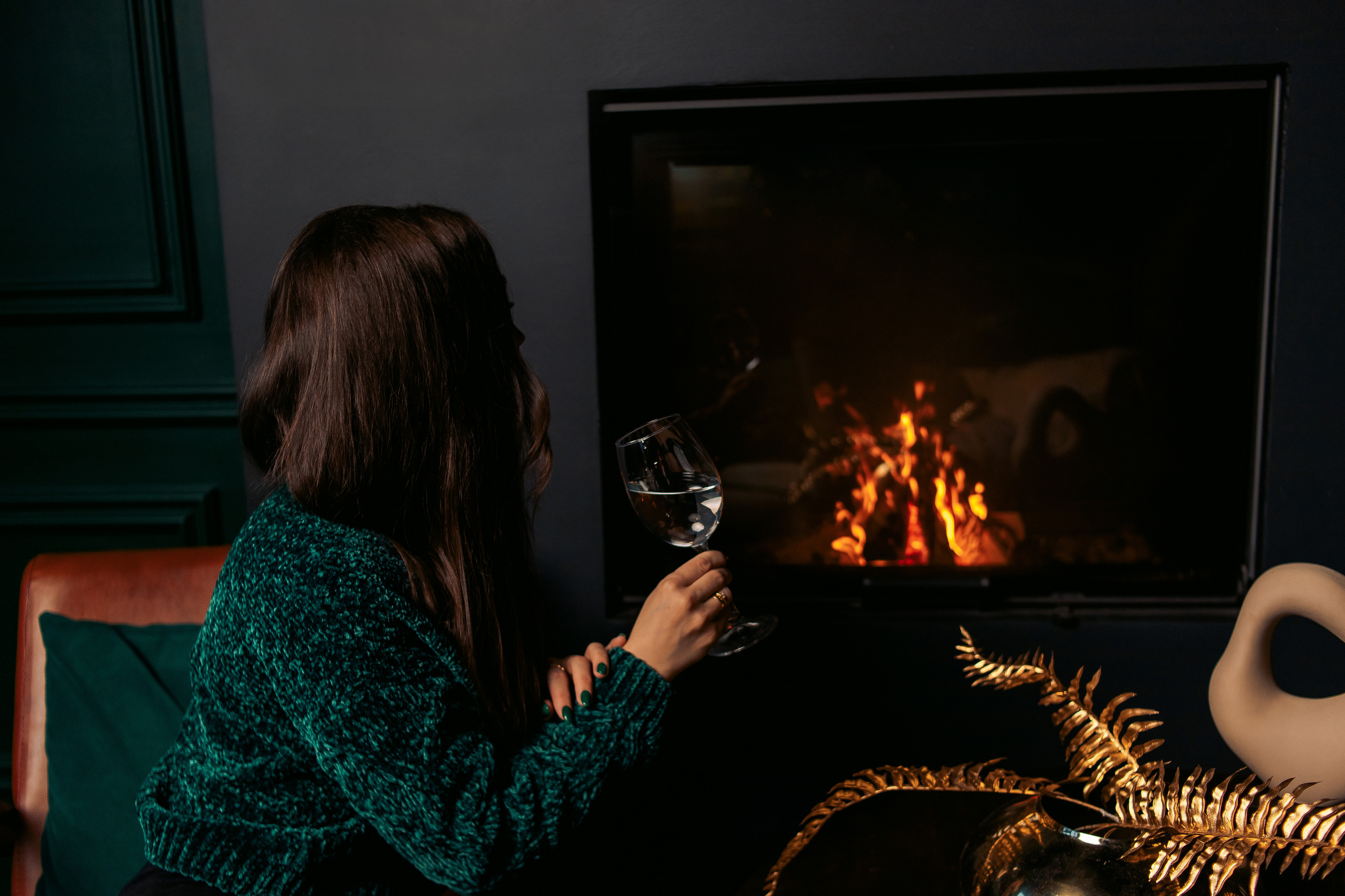 Новогодняя фотосессия для женщин в фотостудии. Фотограф в Санкт-Петербурге, Анна Скворцова