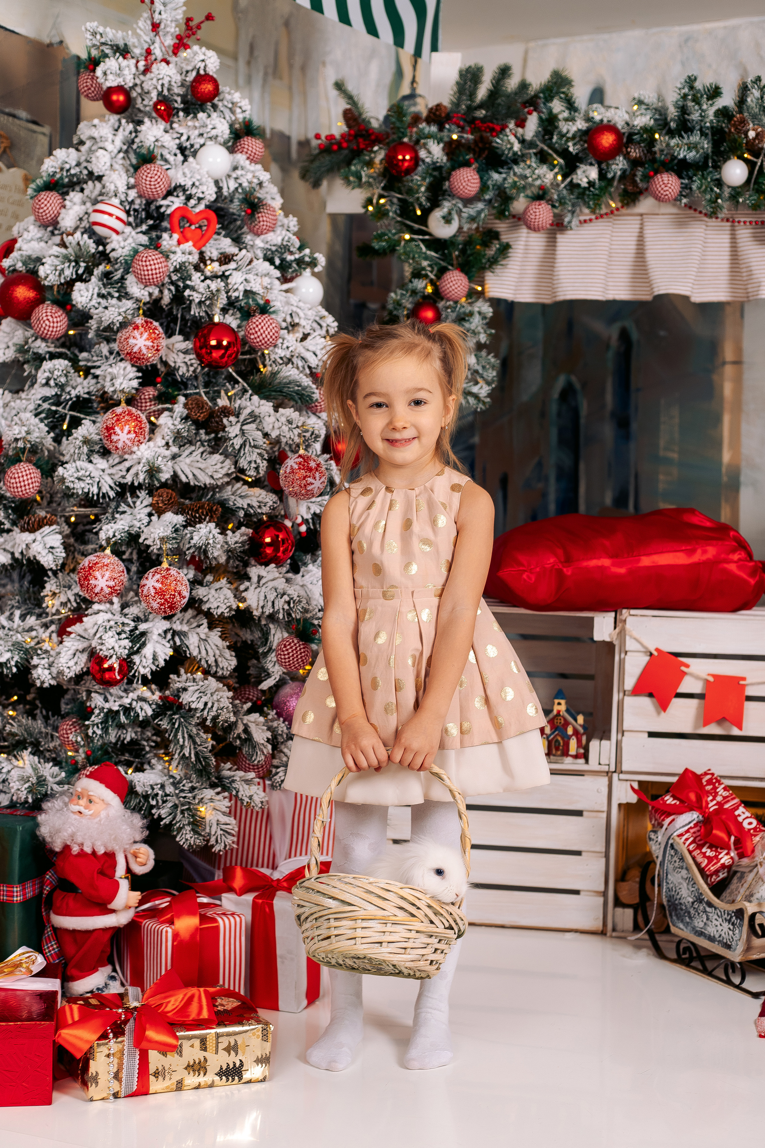 Детский новогодний фотодень в студии в Санкт-Петербурге. Фотограф в Санкт-Петербурге, Анна Скворцова