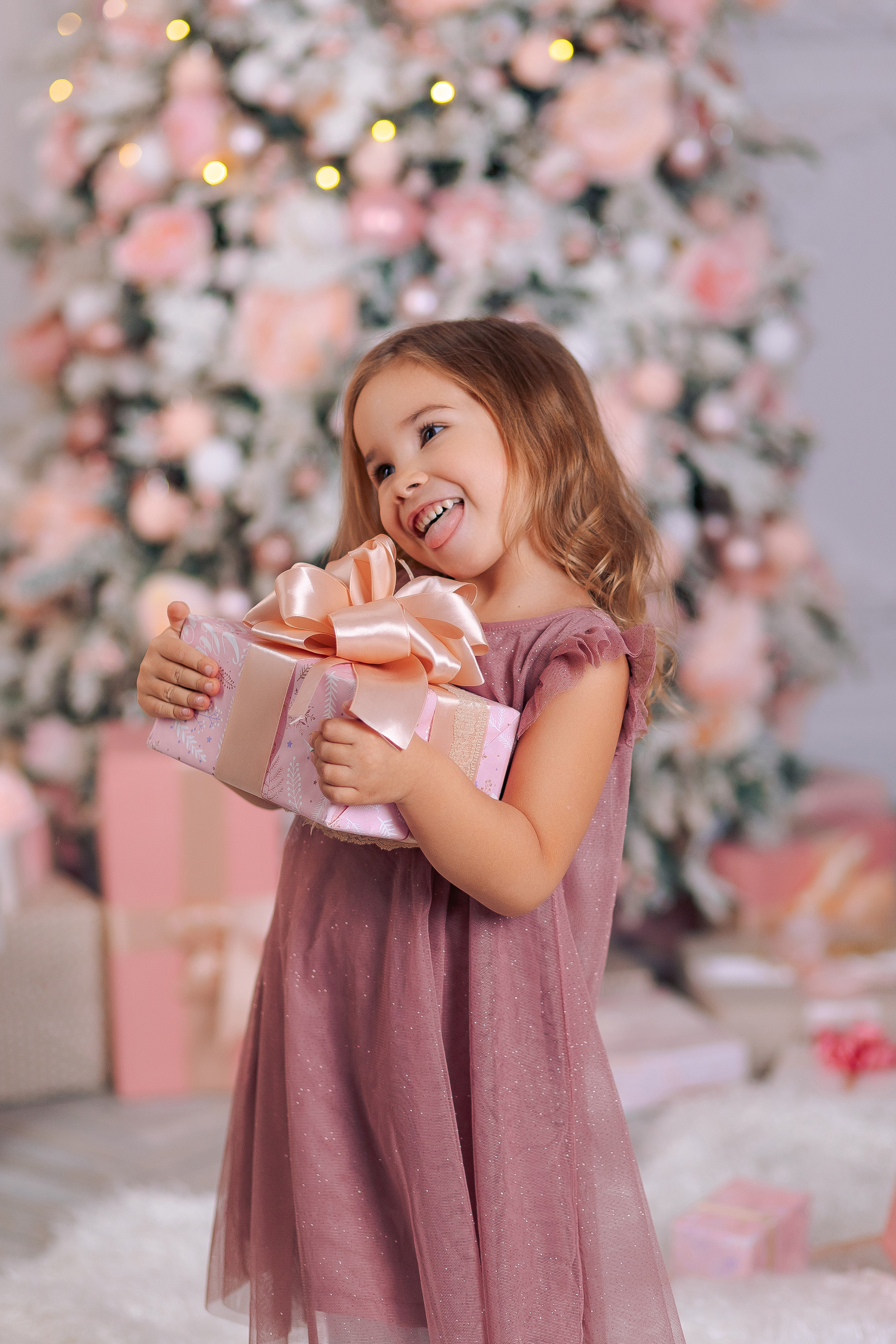 Детская новогодняя фотосессия в студии Leona. Фотограф в Санкт-Петербурге, Анна Скворцова