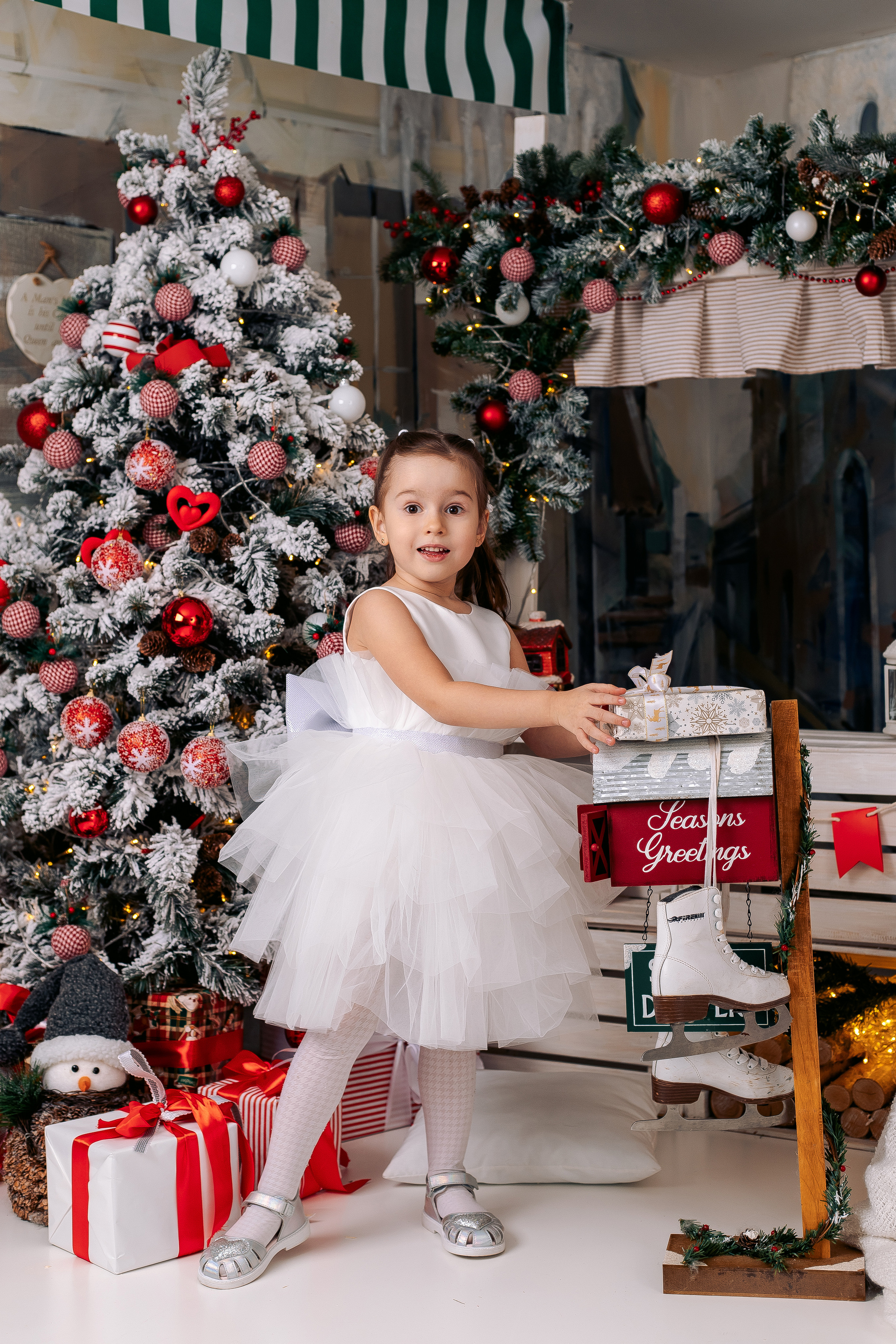 Детский новогодний фотодень в студии в Санкт-Петербурге. Фотограф в Санкт-Петербурге, Анна Скворцова