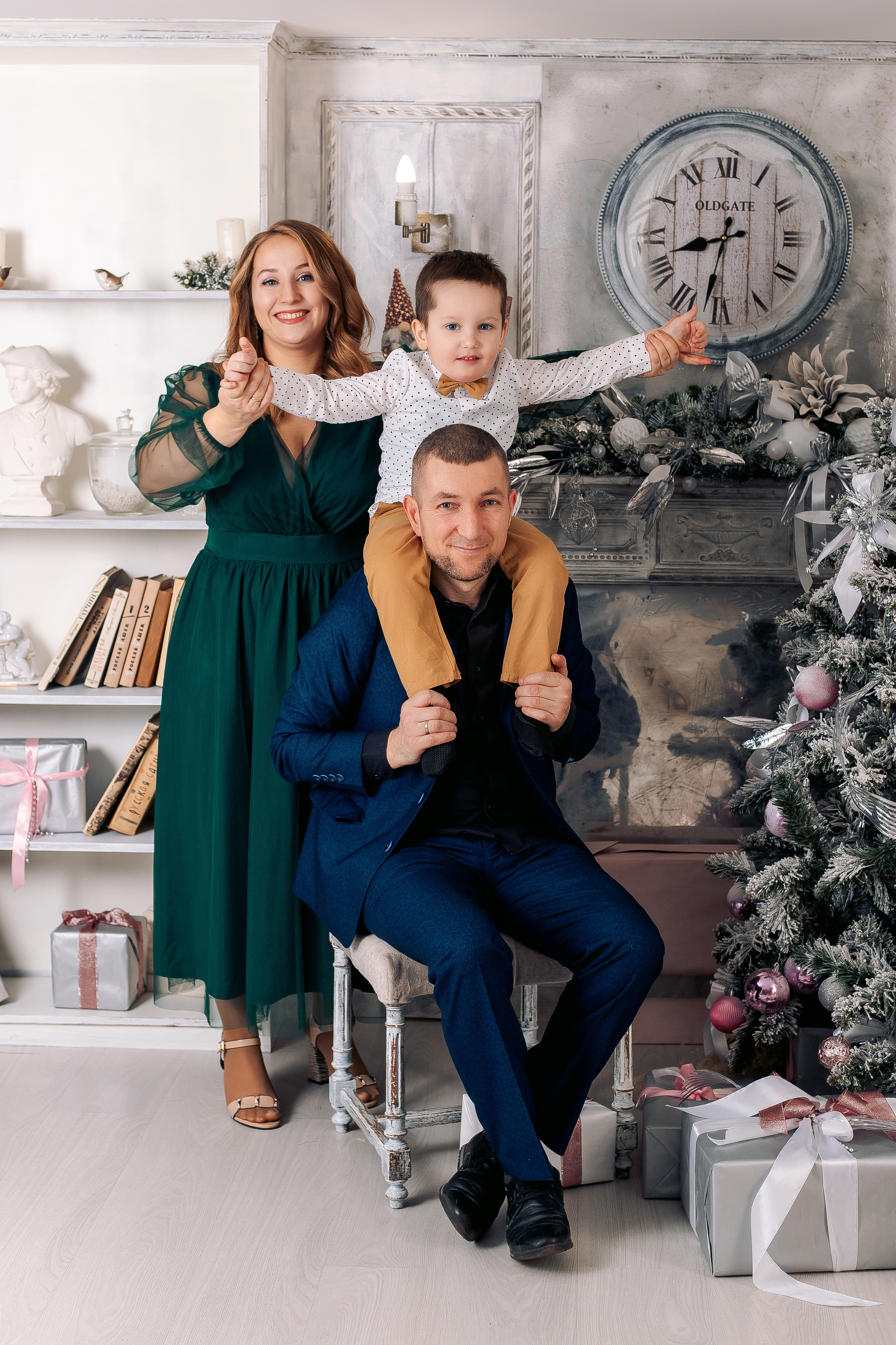 Детский новогодний фотодень в студии в Санкт-Петербурге. Фотограф в Санкт-Петербурге, Анна Скворцова