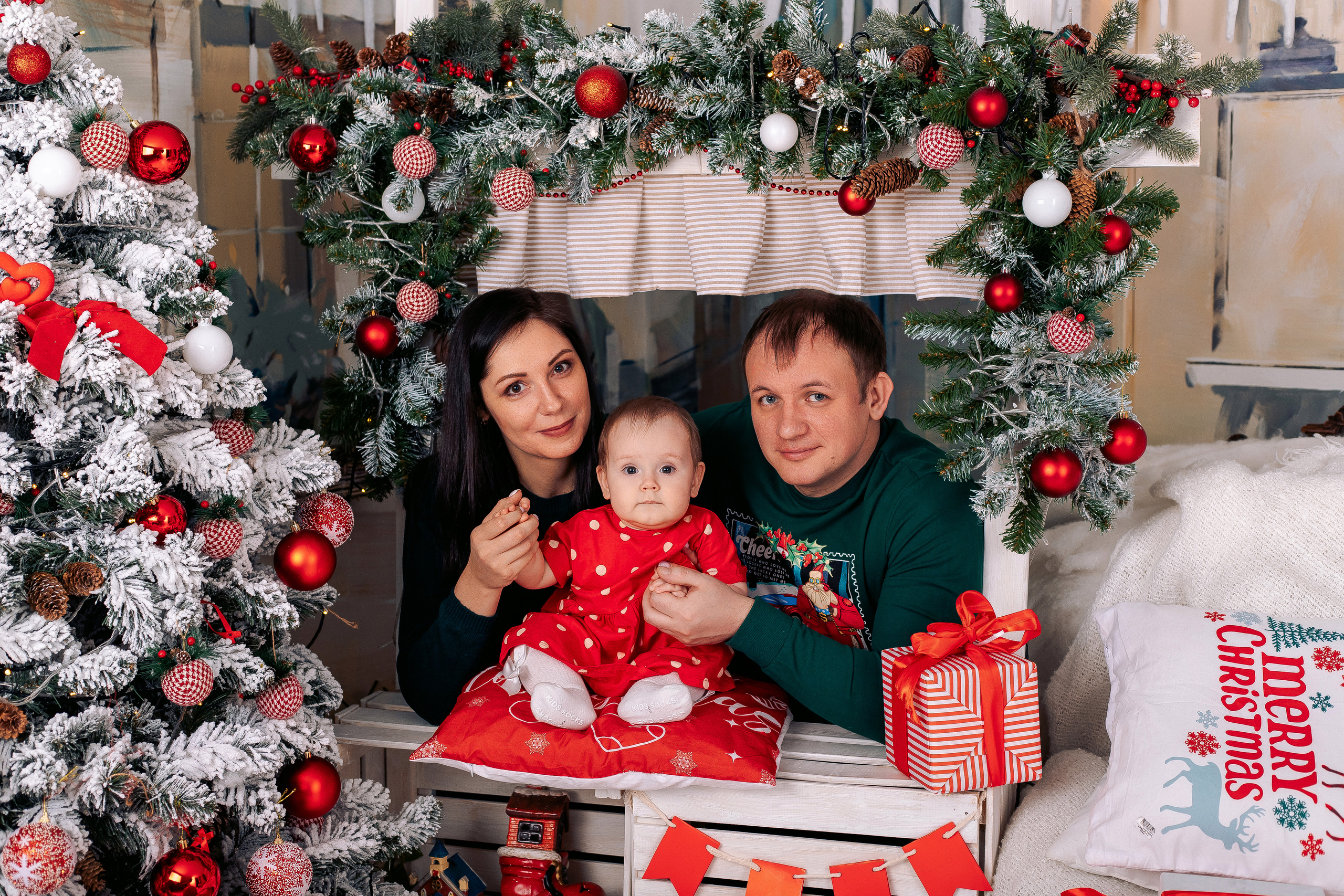 Детский новогодний фотодень в студии в Санкт-Петербурге. Фотограф в Санкт-Петербурге, Анна Скворцова