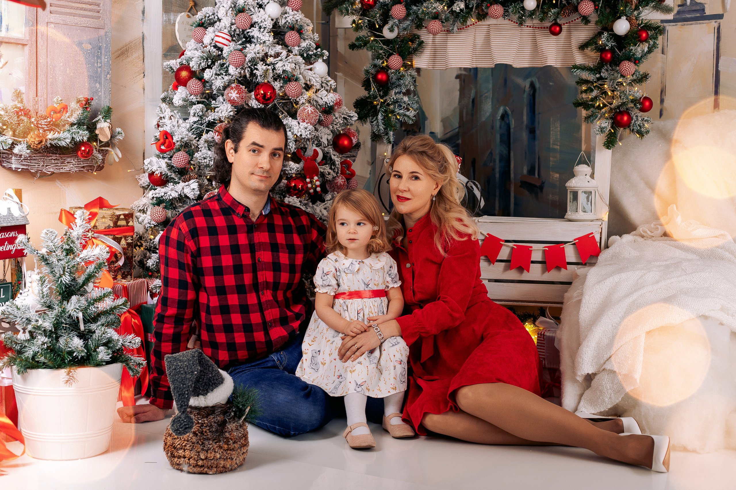 Детский новогодний фотодень в студии в Санкт-Петербурге. Фотограф в Санкт-Петербурге, Анна Скворцова