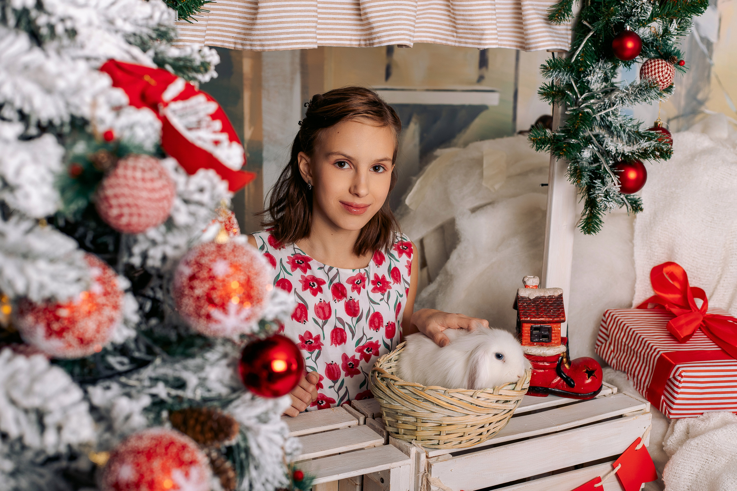 Детский новогодний фотодень в студии в Санкт-Петербурге. Фотограф в Санкт-Петербурге, Анна Скворцова