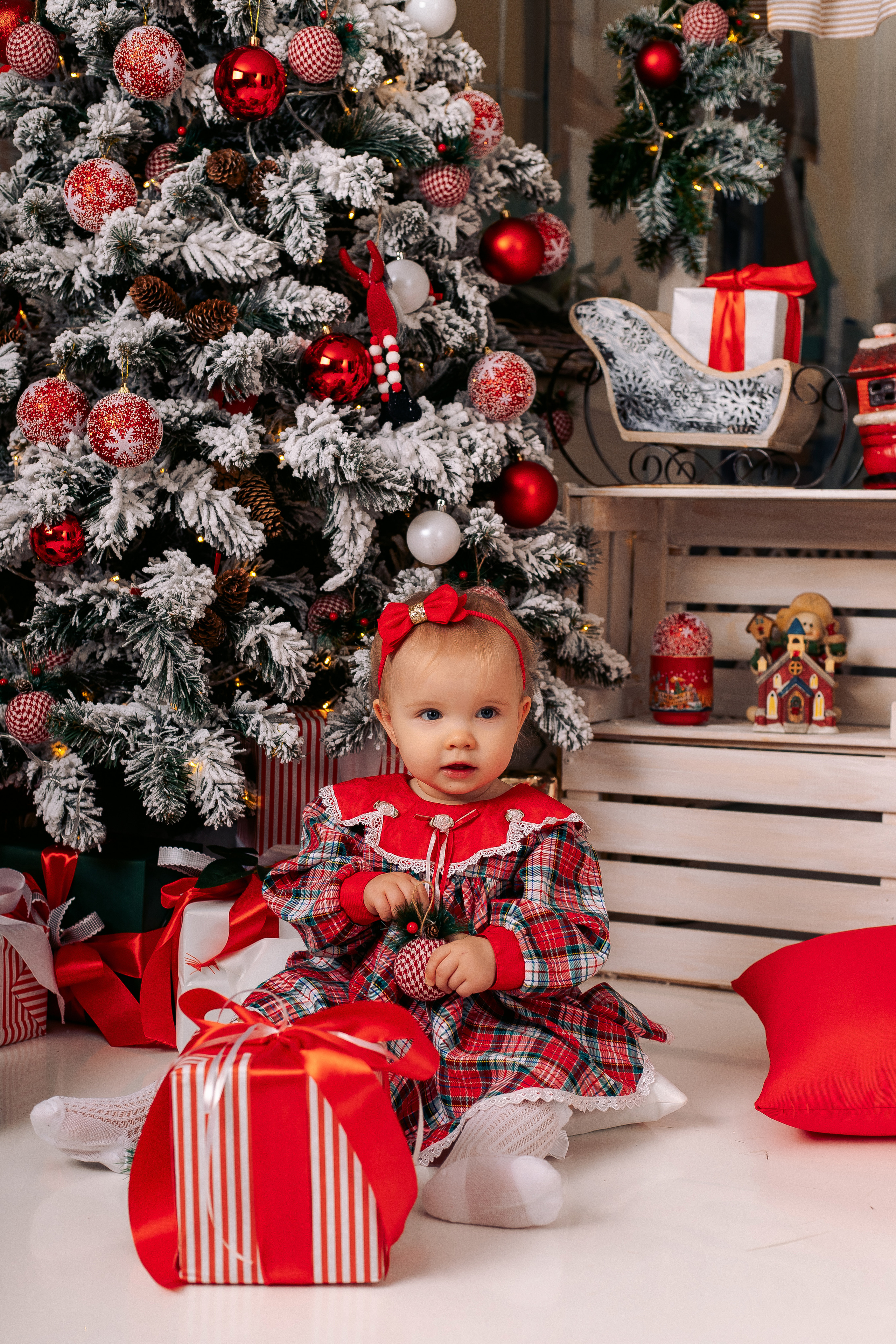 Детский новогодний фотодень в студии в Санкт-Петербурге. Фотограф в Санкт-Петербурге, Анна Скворцова