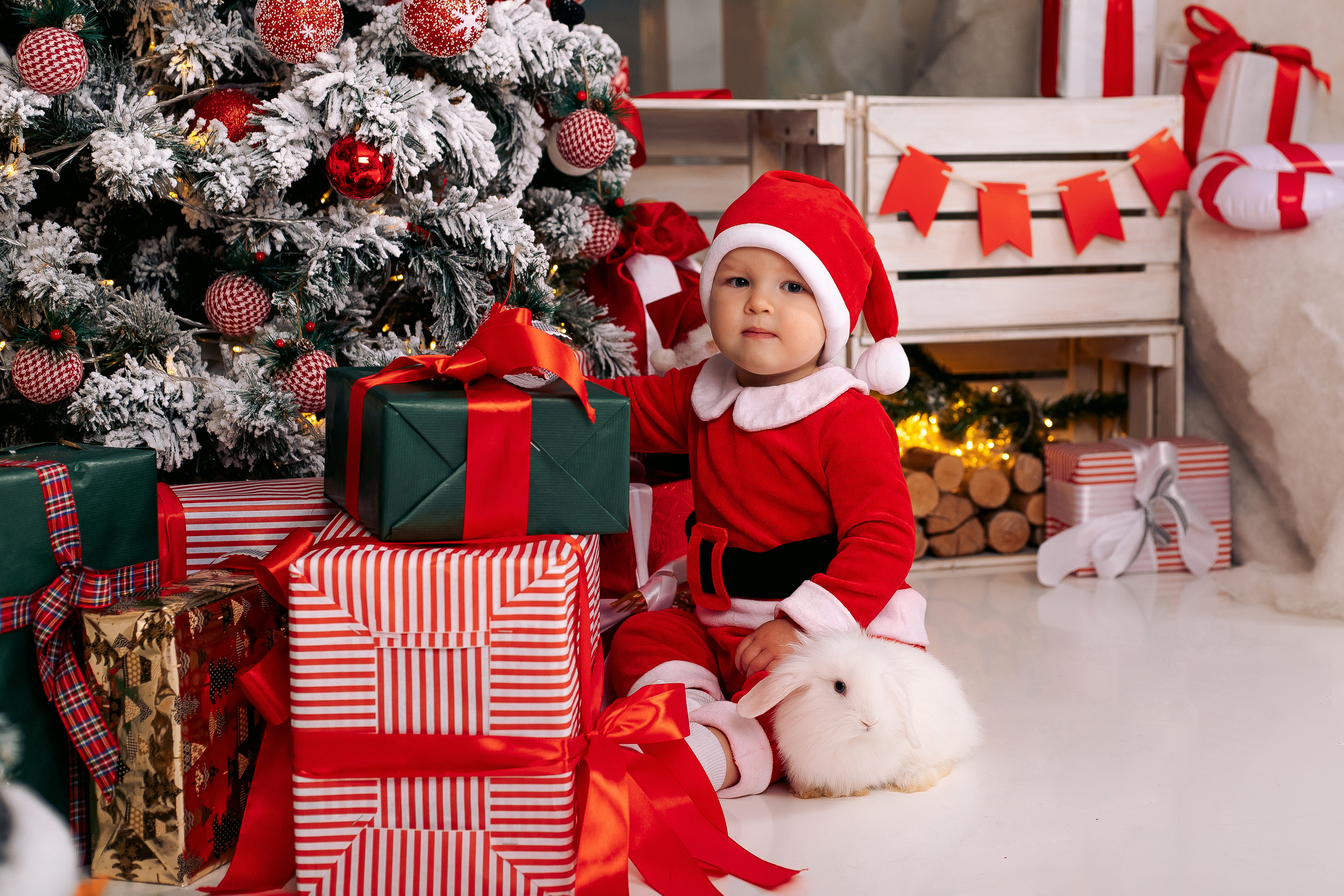 Детский новогодний фотодень в студии в Санкт-Петербурге. Фотограф в Санкт-Петербурге, Анна Скворцова