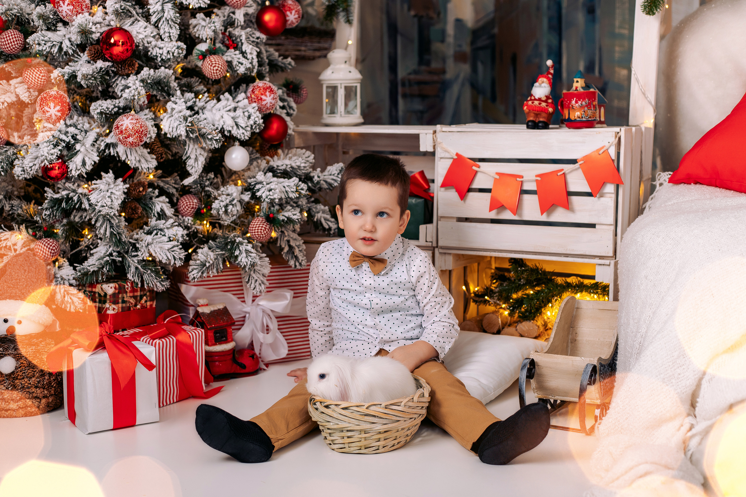 Детский новогодний фотодень в студии в Санкт-Петербурге. Фотограф в Санкт-Петербурге, Анна Скворцова