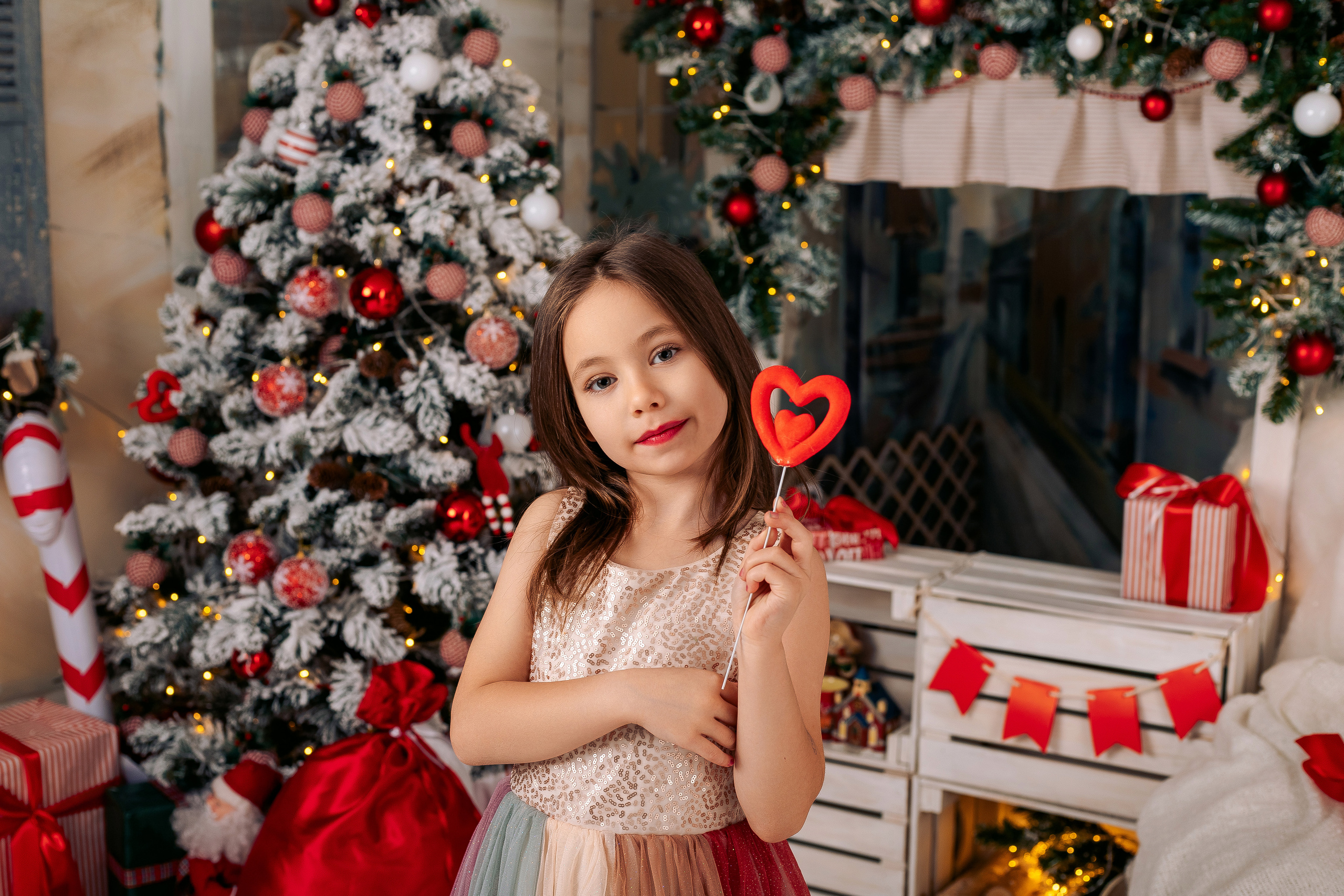 Детский новогодний фотодень в студии в Санкт-Петербурге. Фотограф в Санкт-Петербурге, Анна Скворцова
