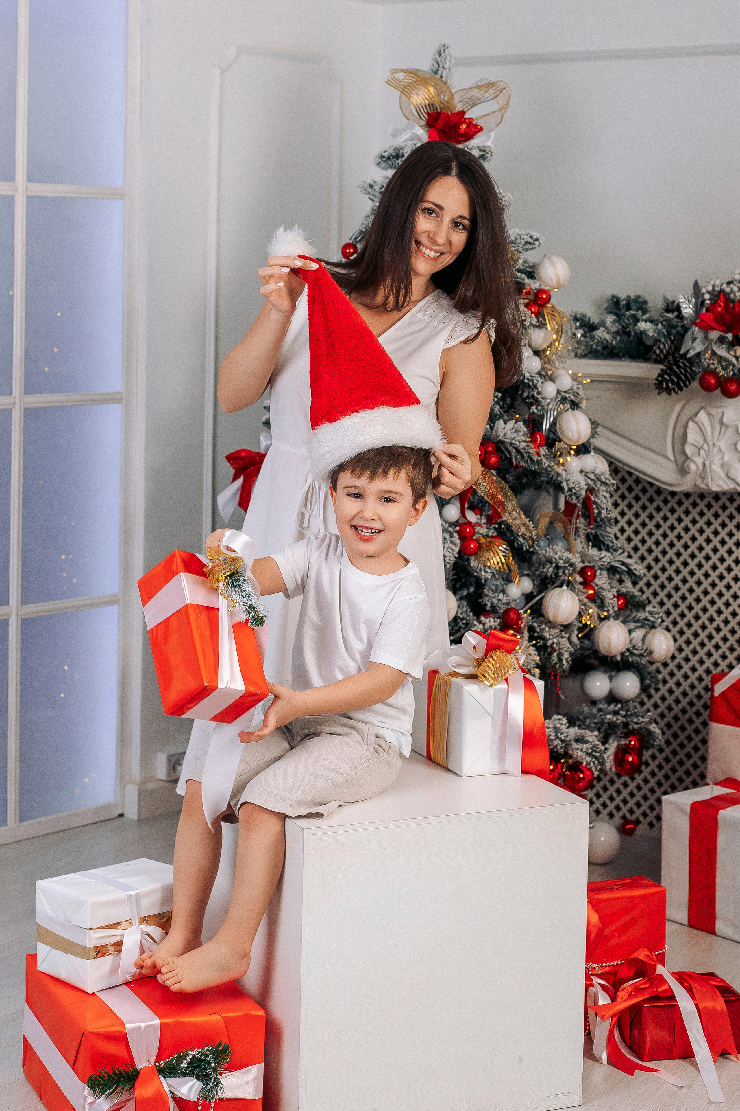 Детский новогодний фотодень в студии в Санкт-Петербурге. Фотограф в Санкт-Петербурге, Анна Скворцова