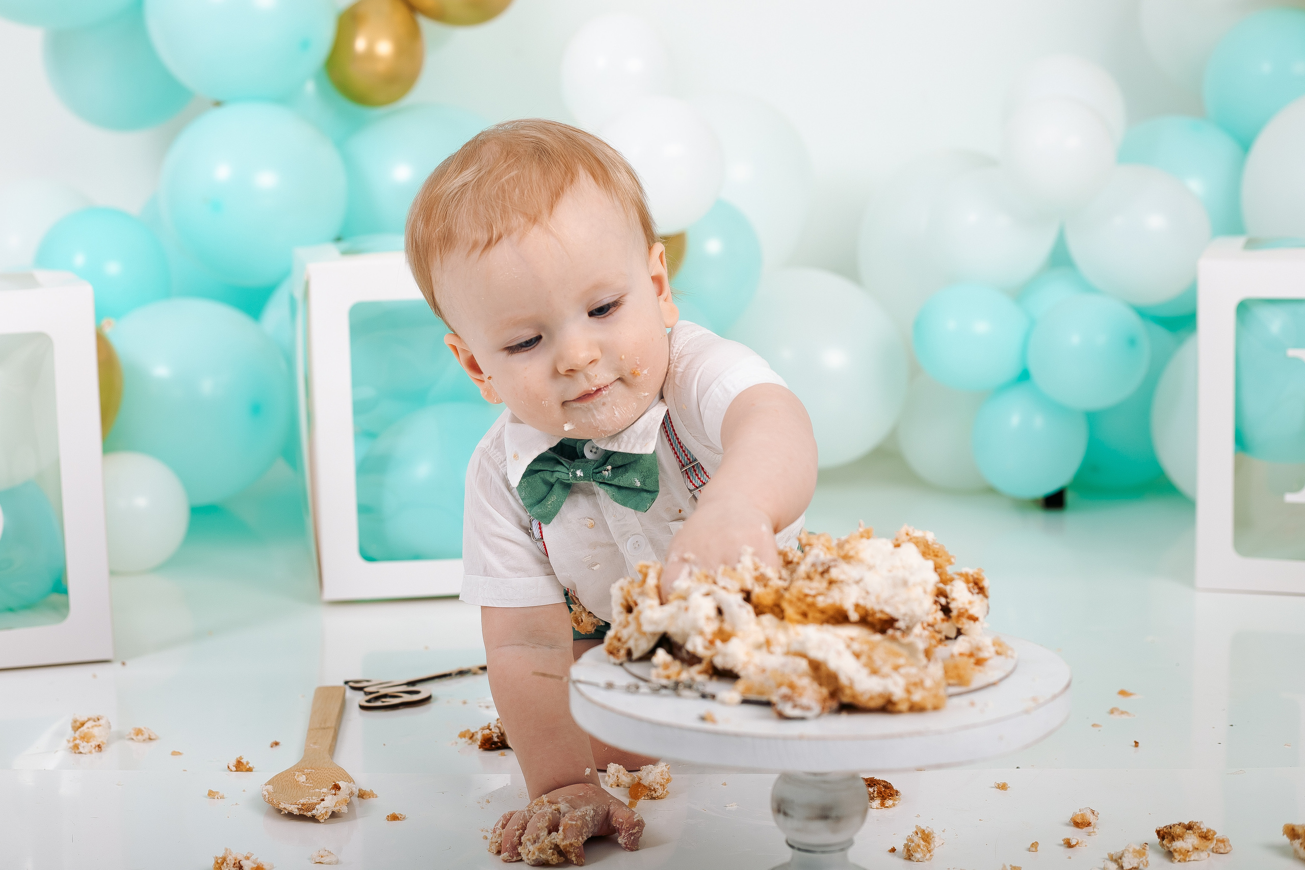 Тортик в мятных декорациях. Фотограф в Санкт-Петербурге, Анна Скворцова