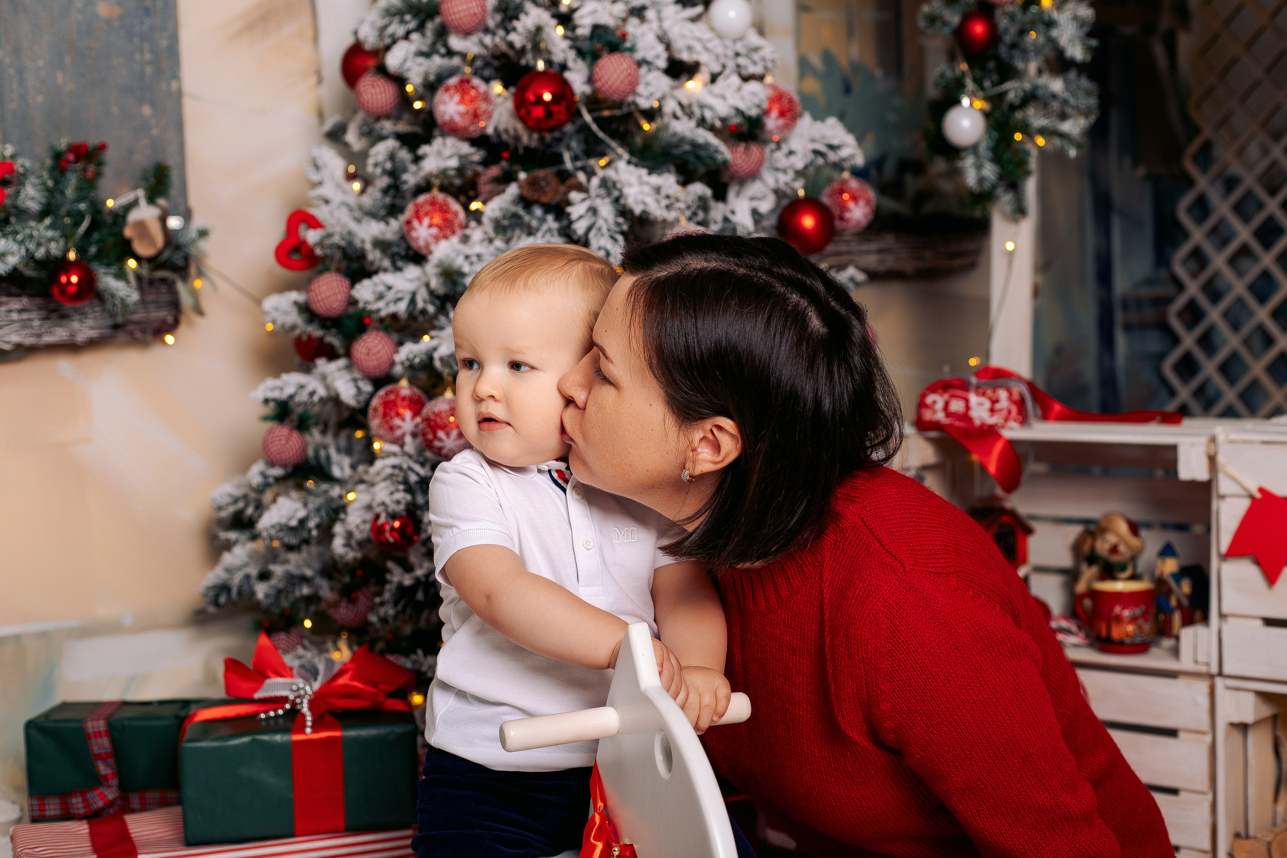 Детский новогодний фотодень в студии в Санкт-Петербурге. Фотограф в Санкт-Петербурге, Анна Скворцова
