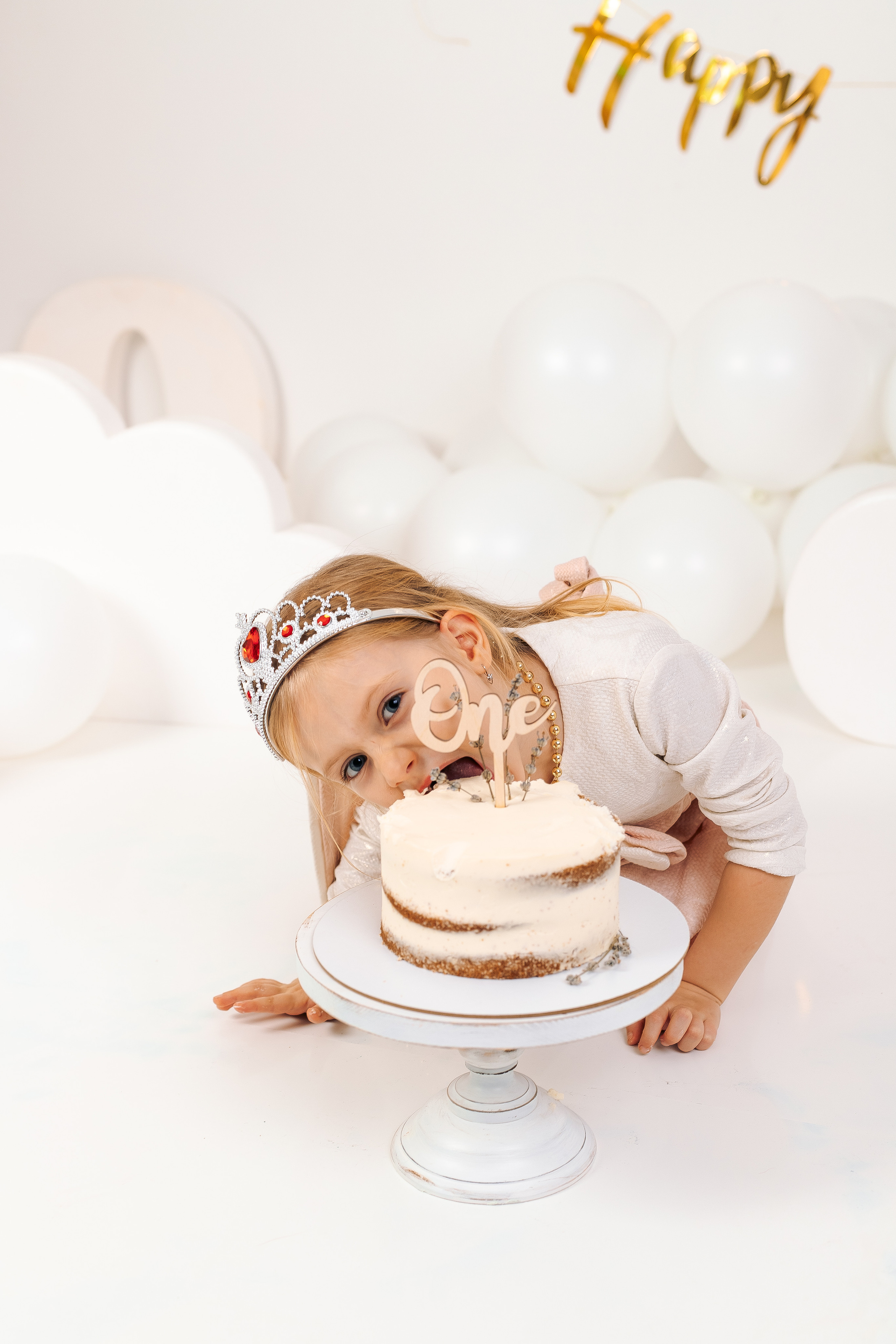 Фотограф в Санкт-Петербурге Анна Скворцова. Фотопроект годовасия / первый тортик