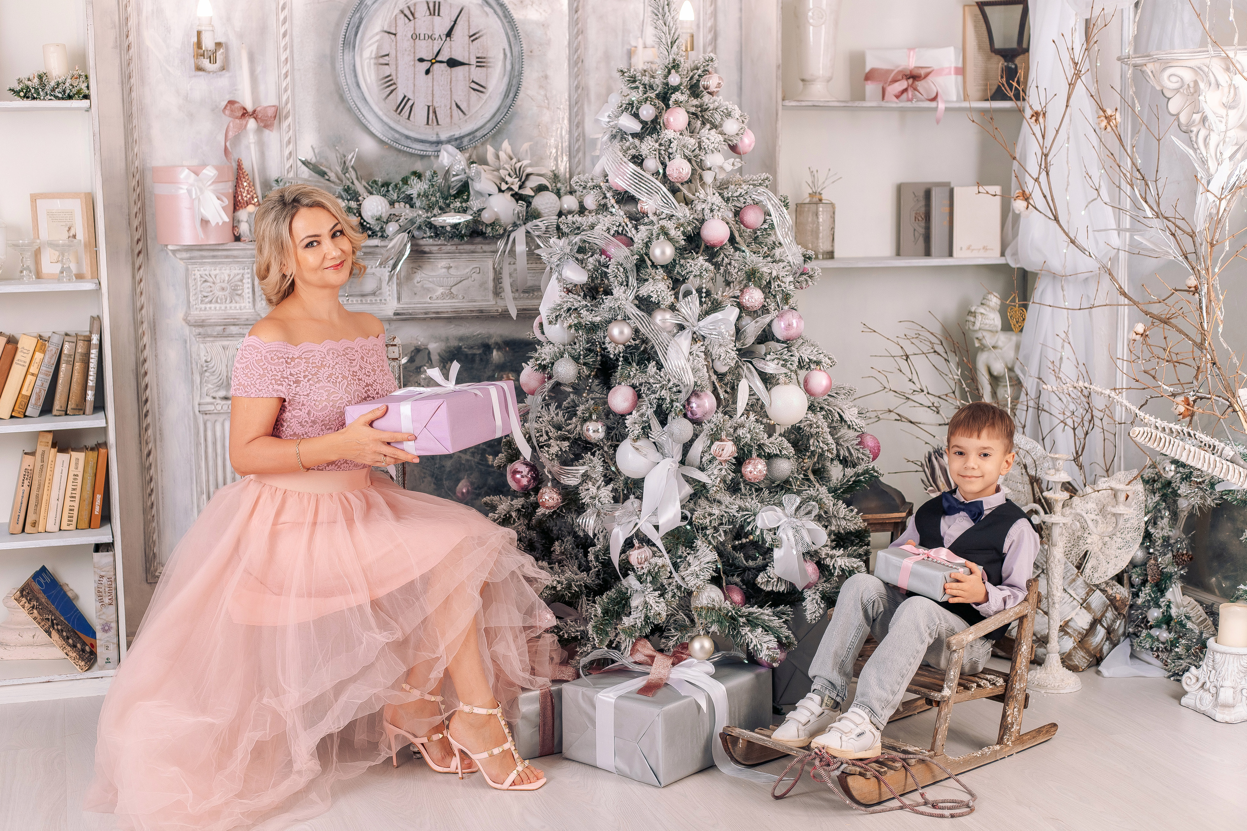 Детский новогодний фотодень в студии в Санкт-Петербурге. Фотограф в Санкт-Петербурге, Анна Скворцова