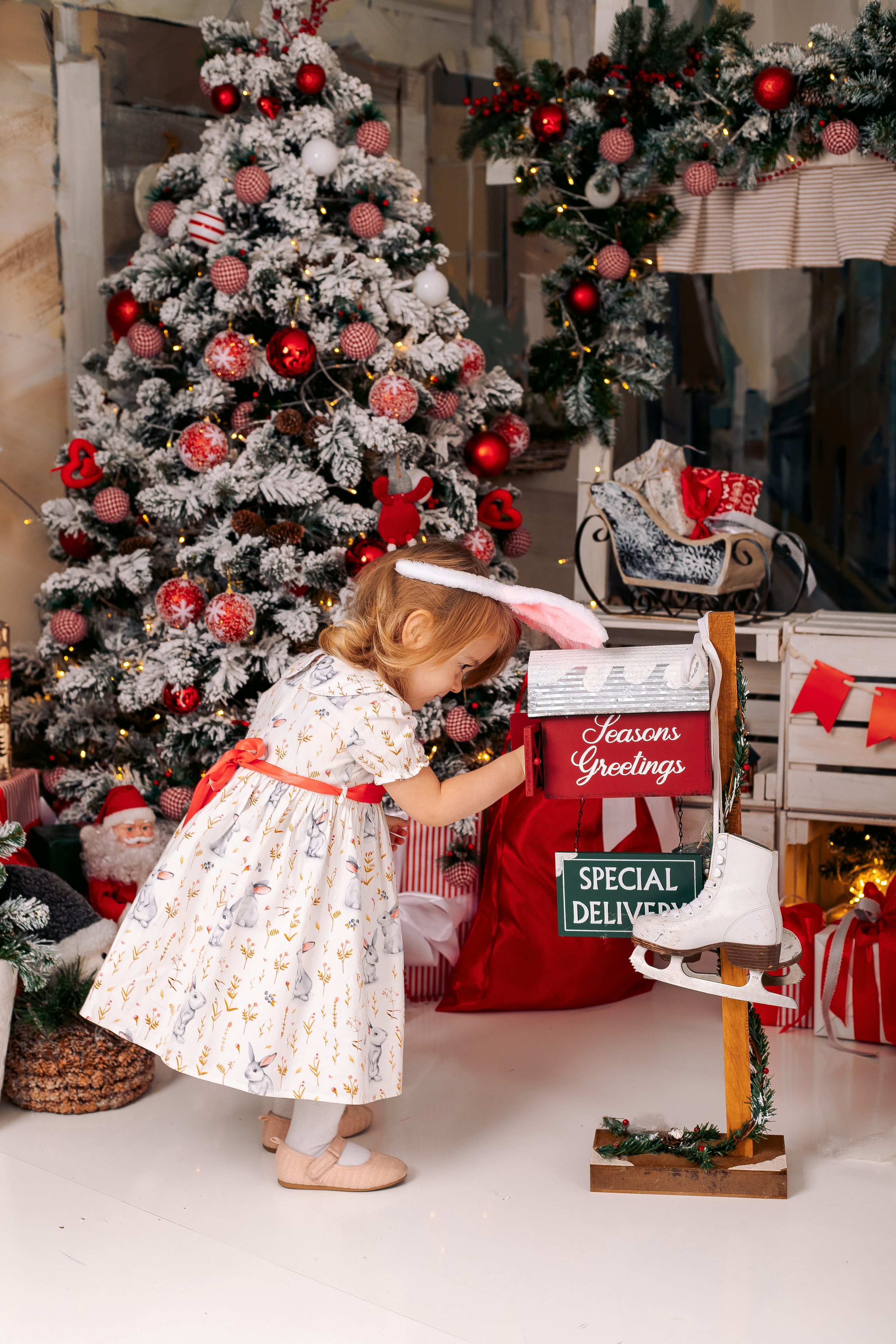 Детский новогодний фотодень в студии в Санкт-Петербурге. Фотограф в Санкт-Петербурге, Анна Скворцова