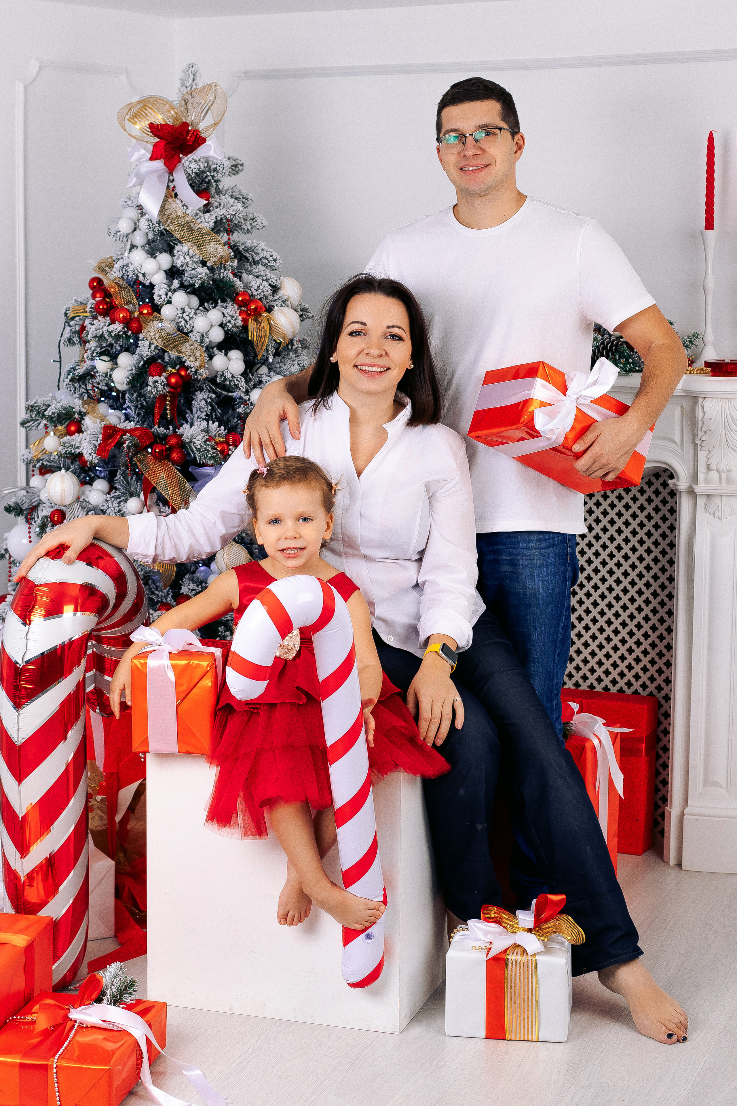 Детский новогодний фотодень в студии в Санкт-Петербурге. Фотограф в Санкт-Петербурге, Анна Скворцова