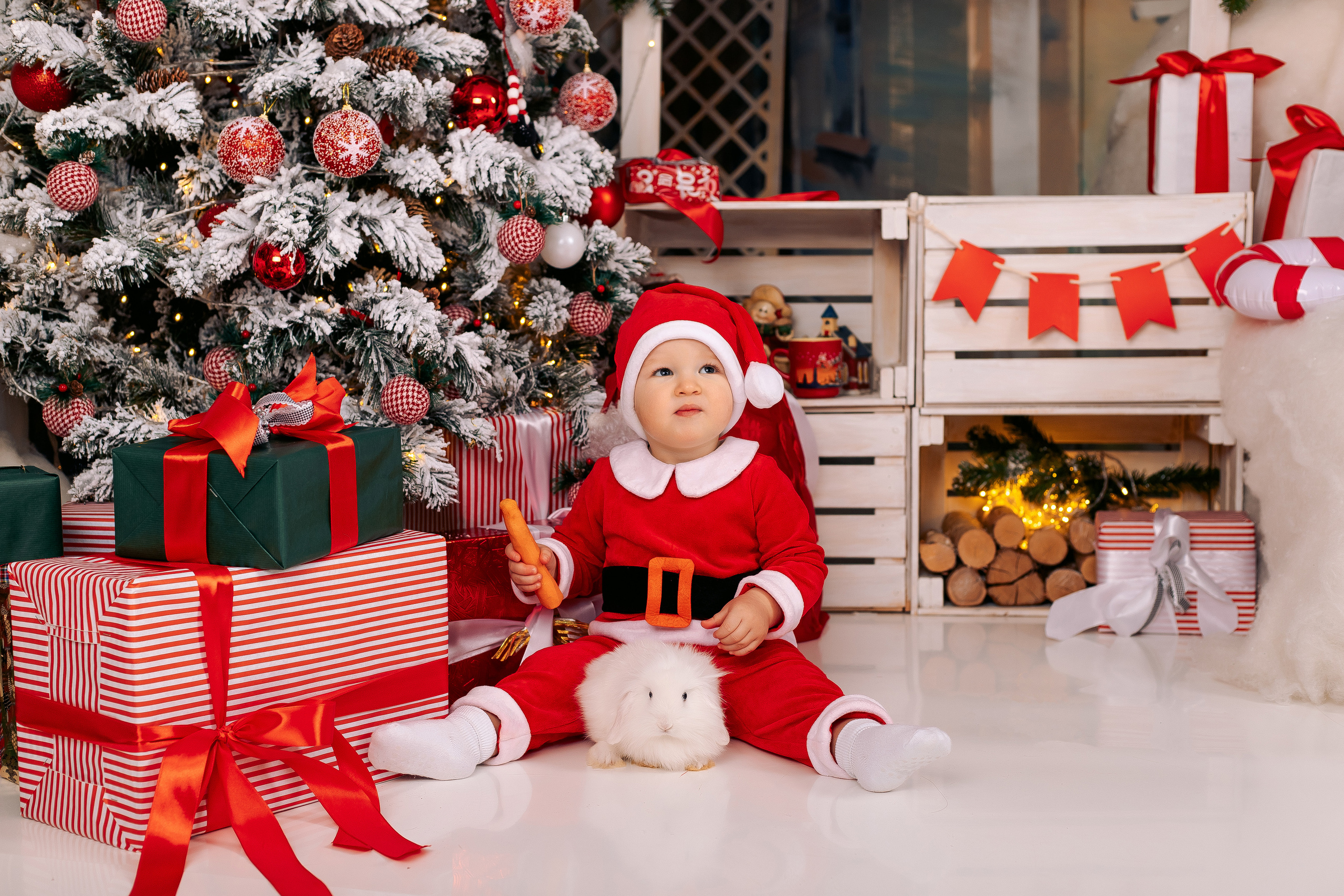 Детский новогодний фотодень в студии в Санкт-Петербурге. Фотограф в Санкт-Петербурге, Анна Скворцова