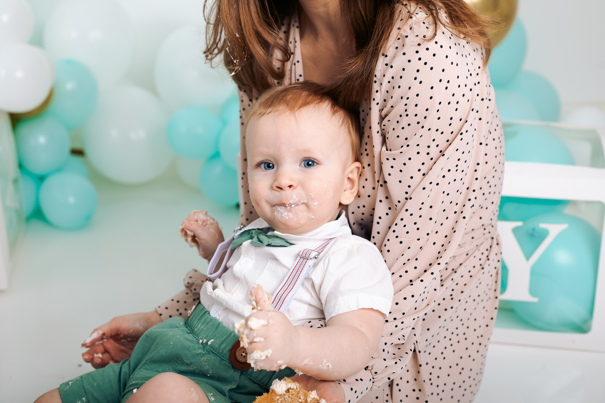 Тортик в мятных декорациях. Фотограф в Санкт-Петербурге, Анна Скворцова