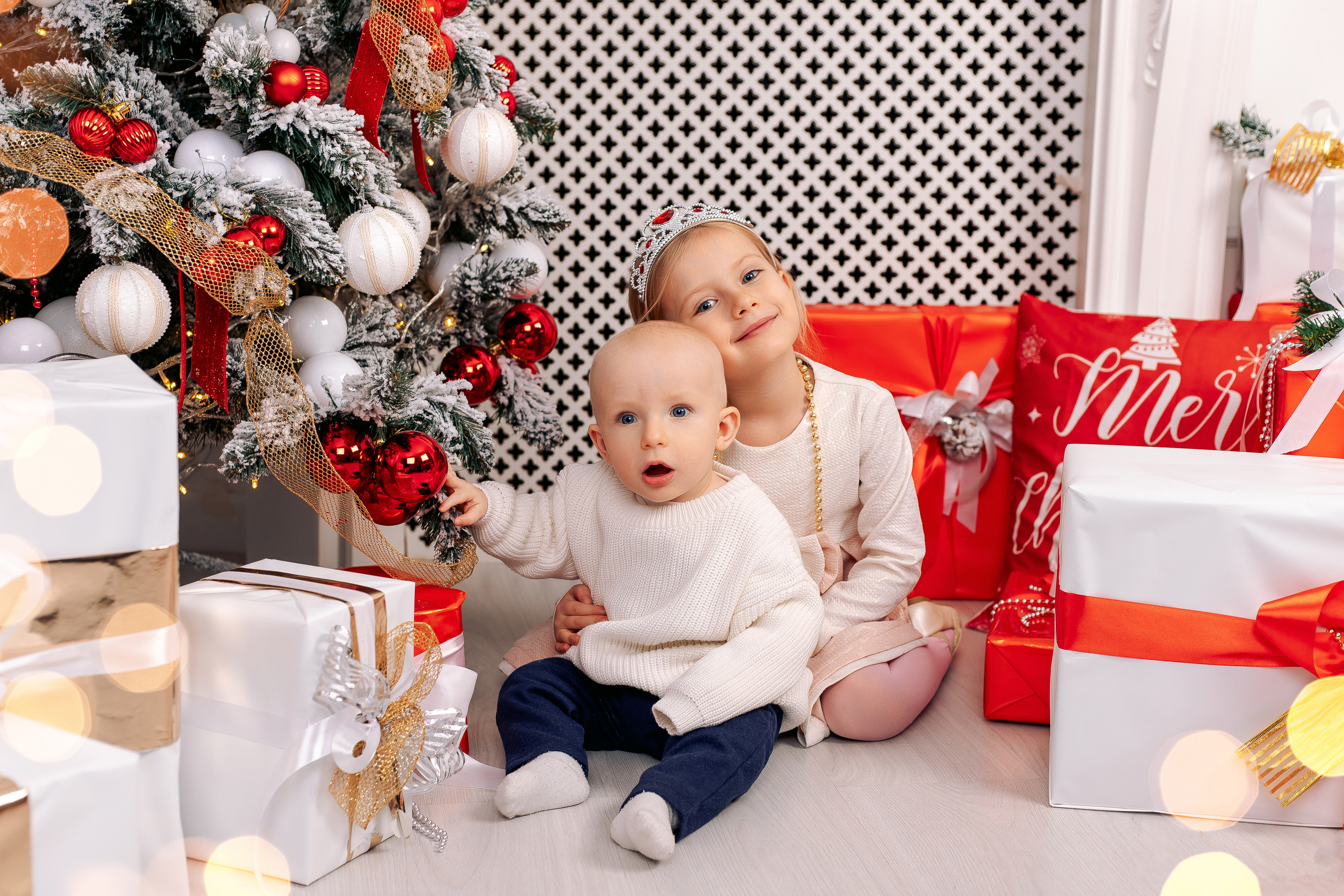Детский новогодний фотодень в студии в Санкт-Петербурге. Фотограф в Санкт-Петербурге, Анна Скворцова