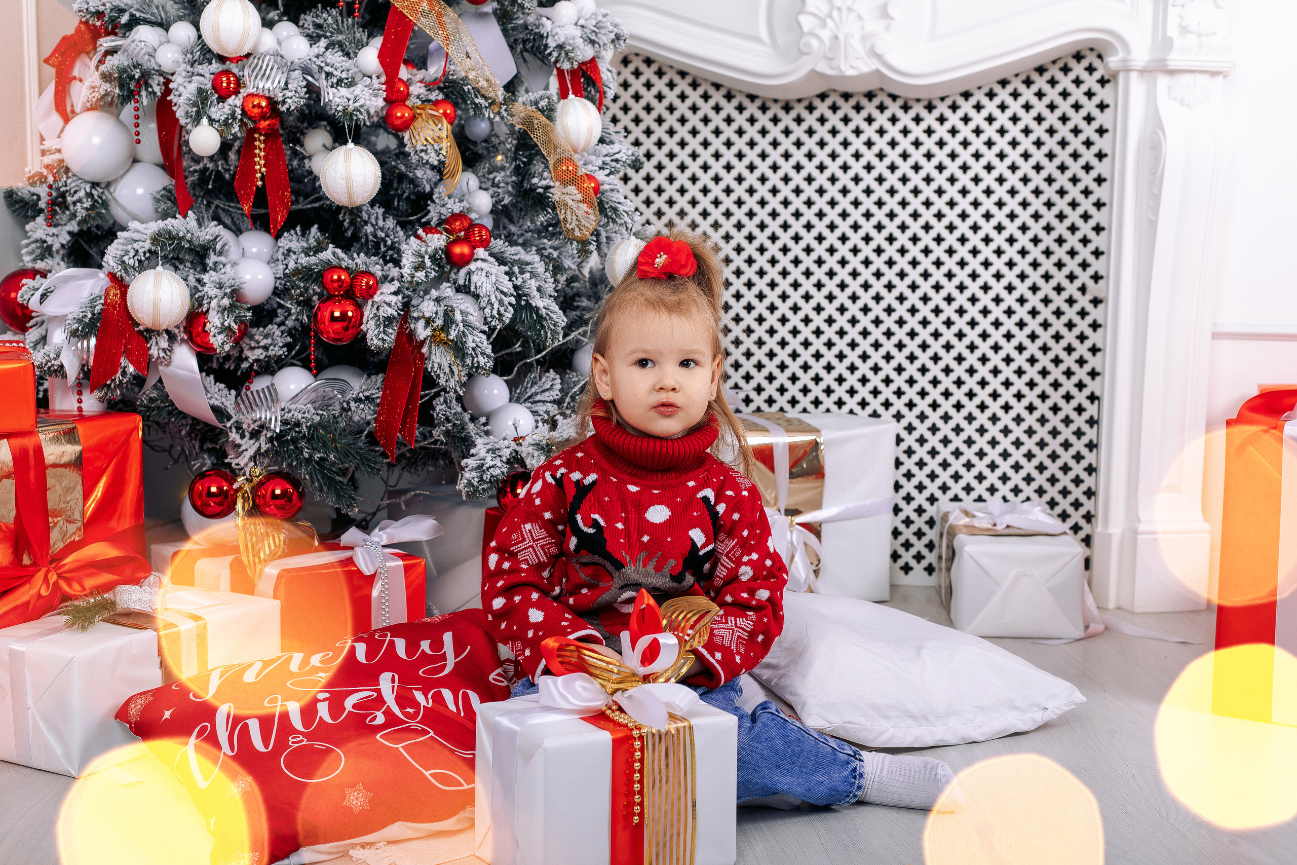 Детский новогодний фотодень в студии в Санкт-Петербурге. Фотограф в Санкт-Петербурге, Анна Скворцова