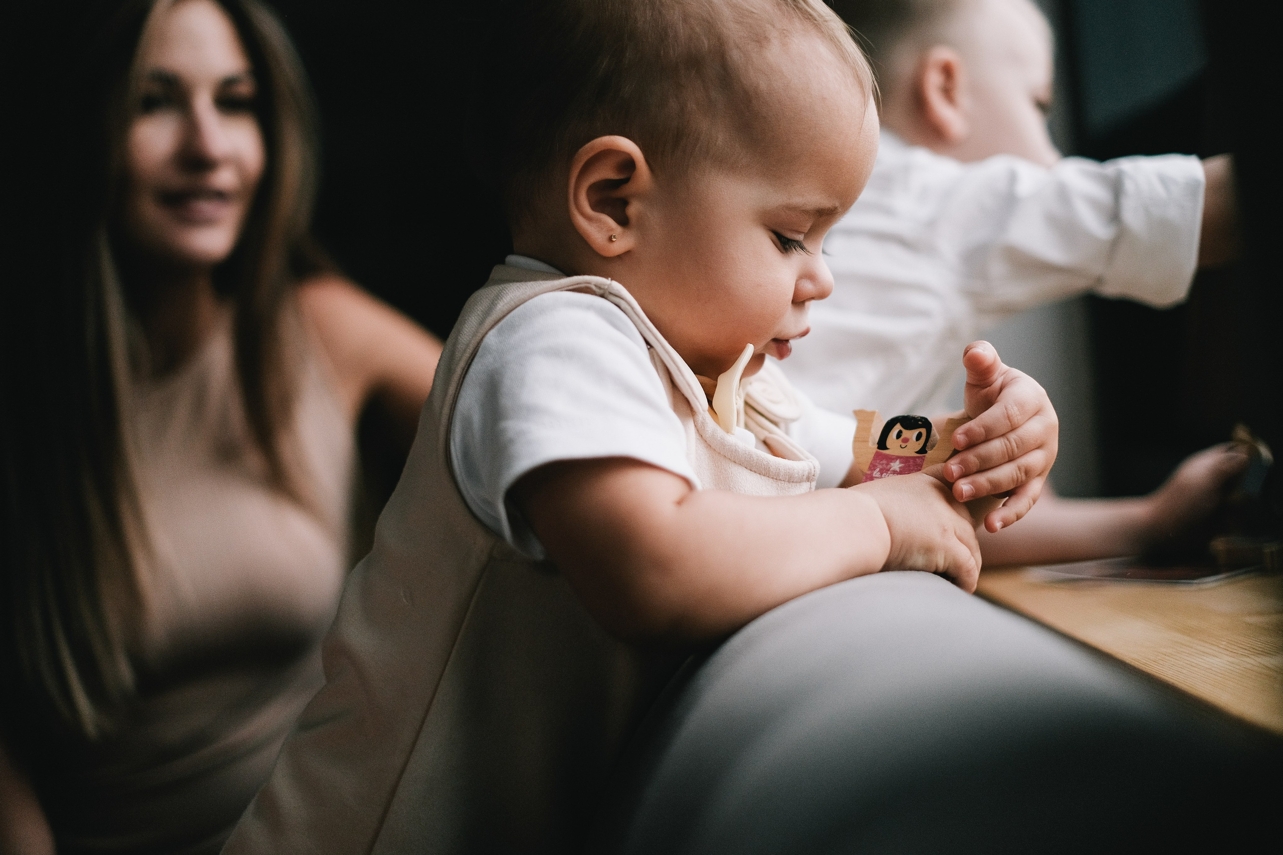 Небольшая фотосессия в студии на 1 годик. Фотограф Михаил Ерохин | Москва