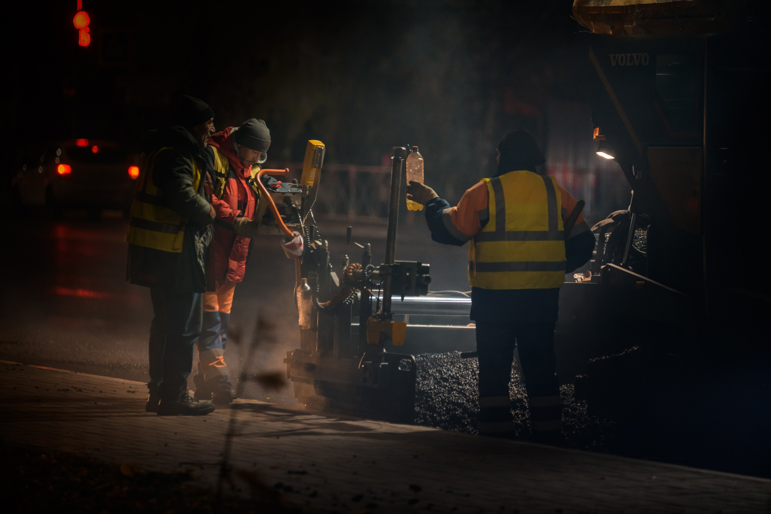 Дорожные работы. Фотограф в Ханты-Мансийске Евгений Жуланов