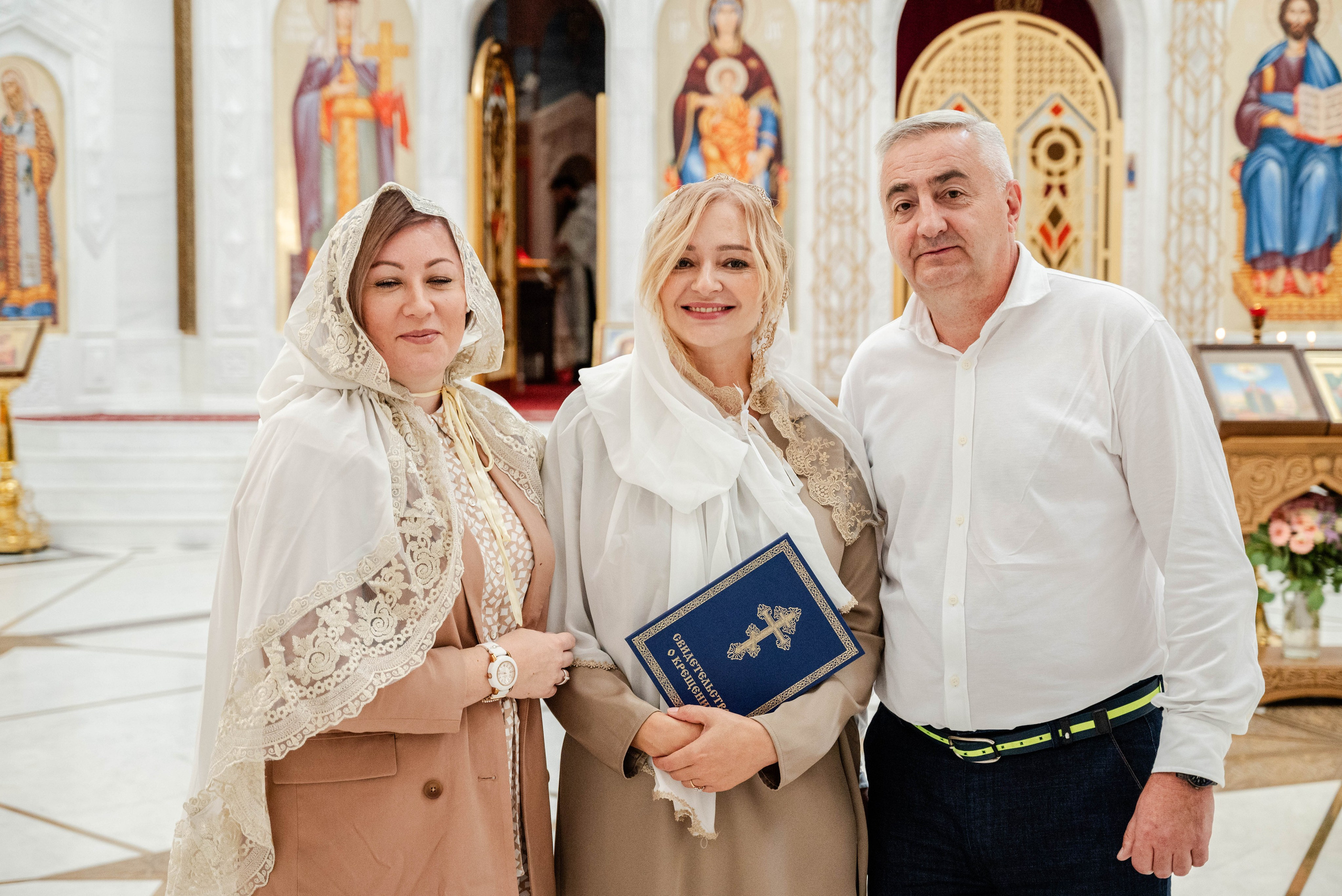 Крещение Олеся. Семейный и детский фотограф Москва