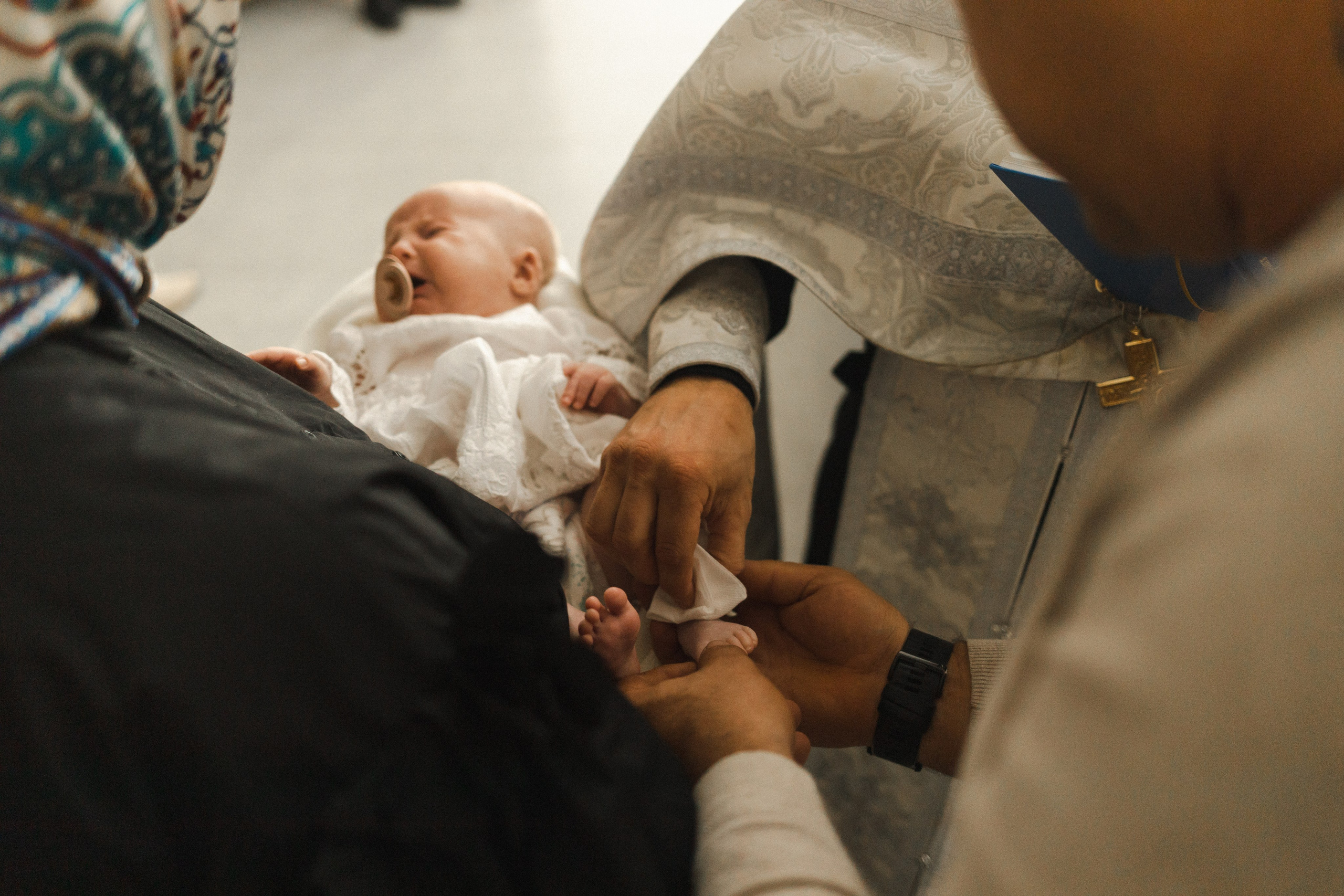 Крещение Стефании. Семейный фотограф в Москве