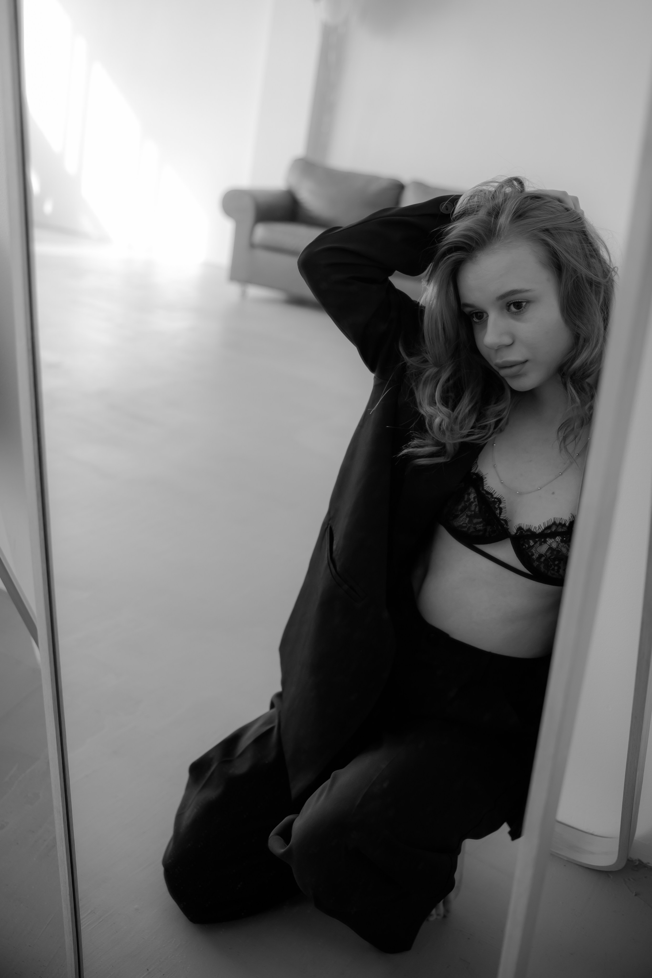 Минимализм в студии. Фотограф в Новосибирске Екатерина Васильева