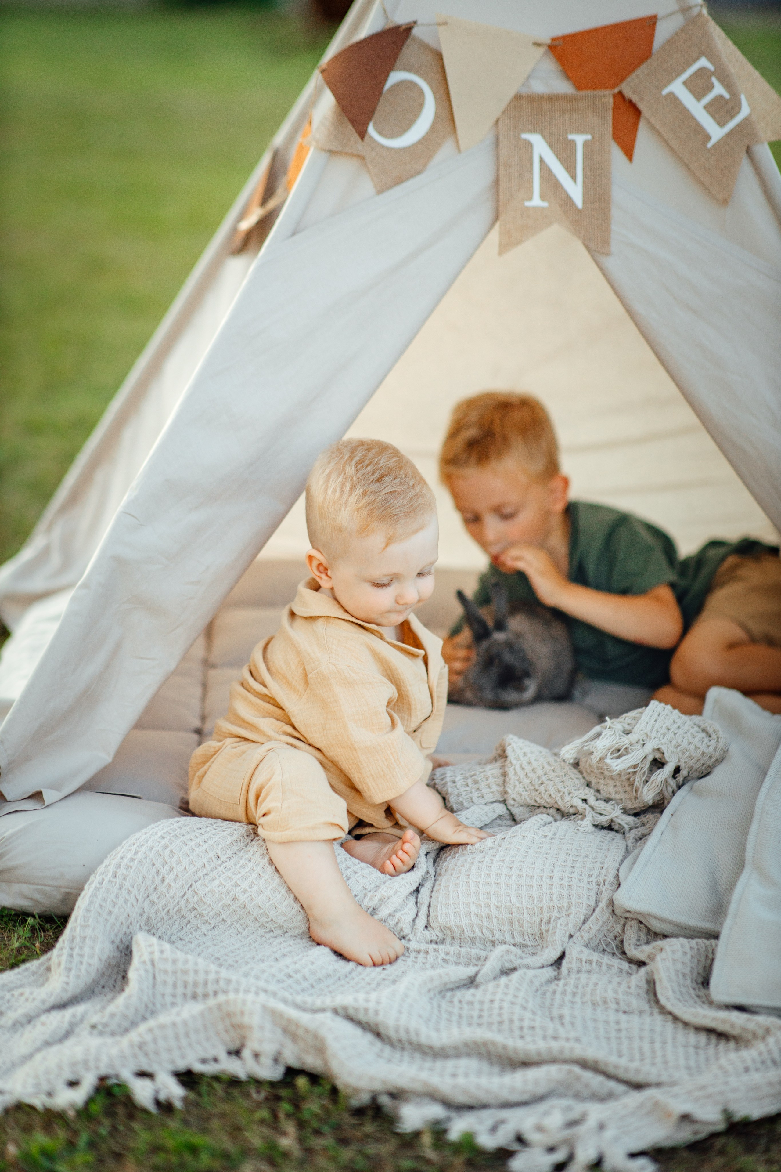 Максику 1 годик, отмечаем дома
