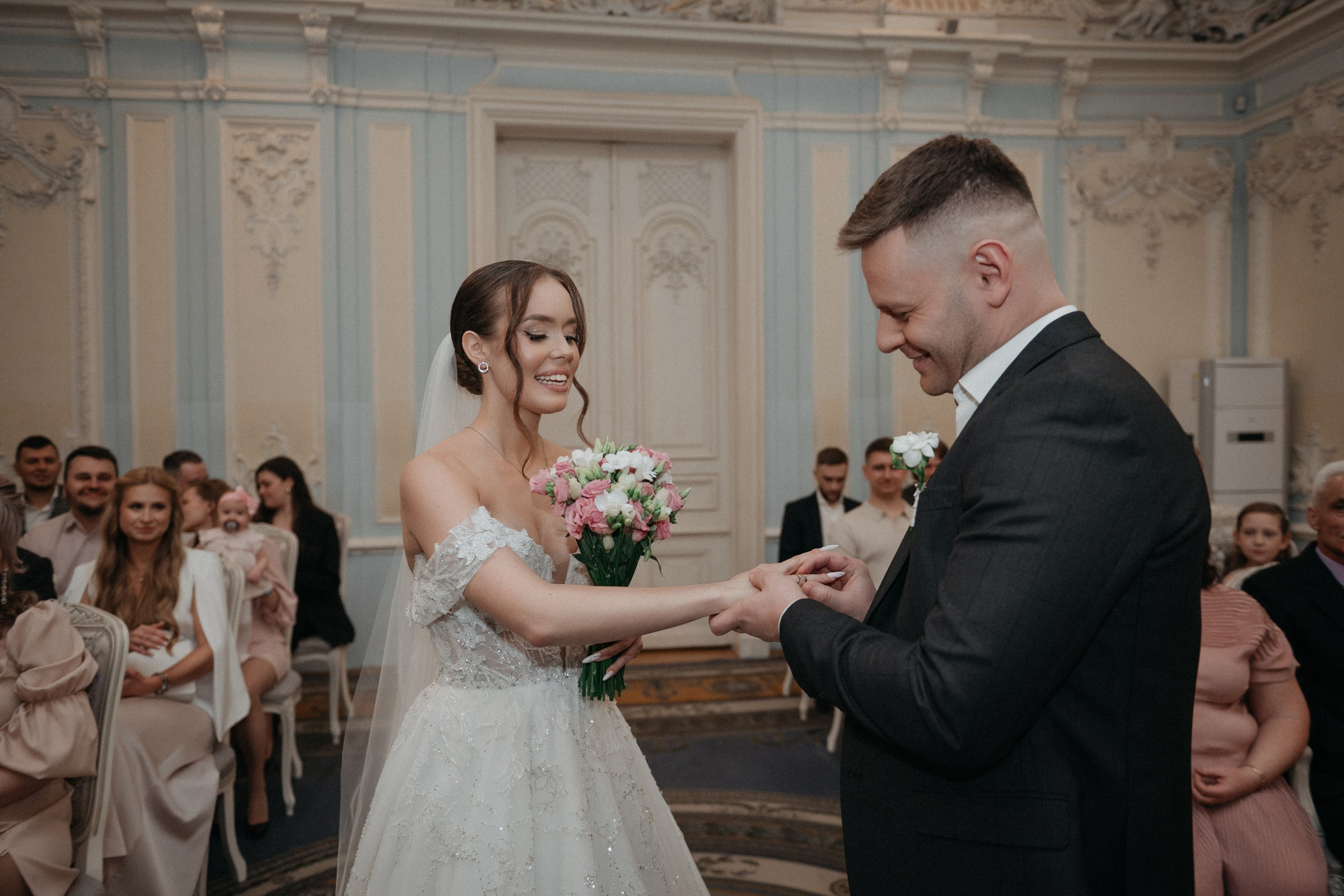 регистрация бракосочетания во 2 Дворце