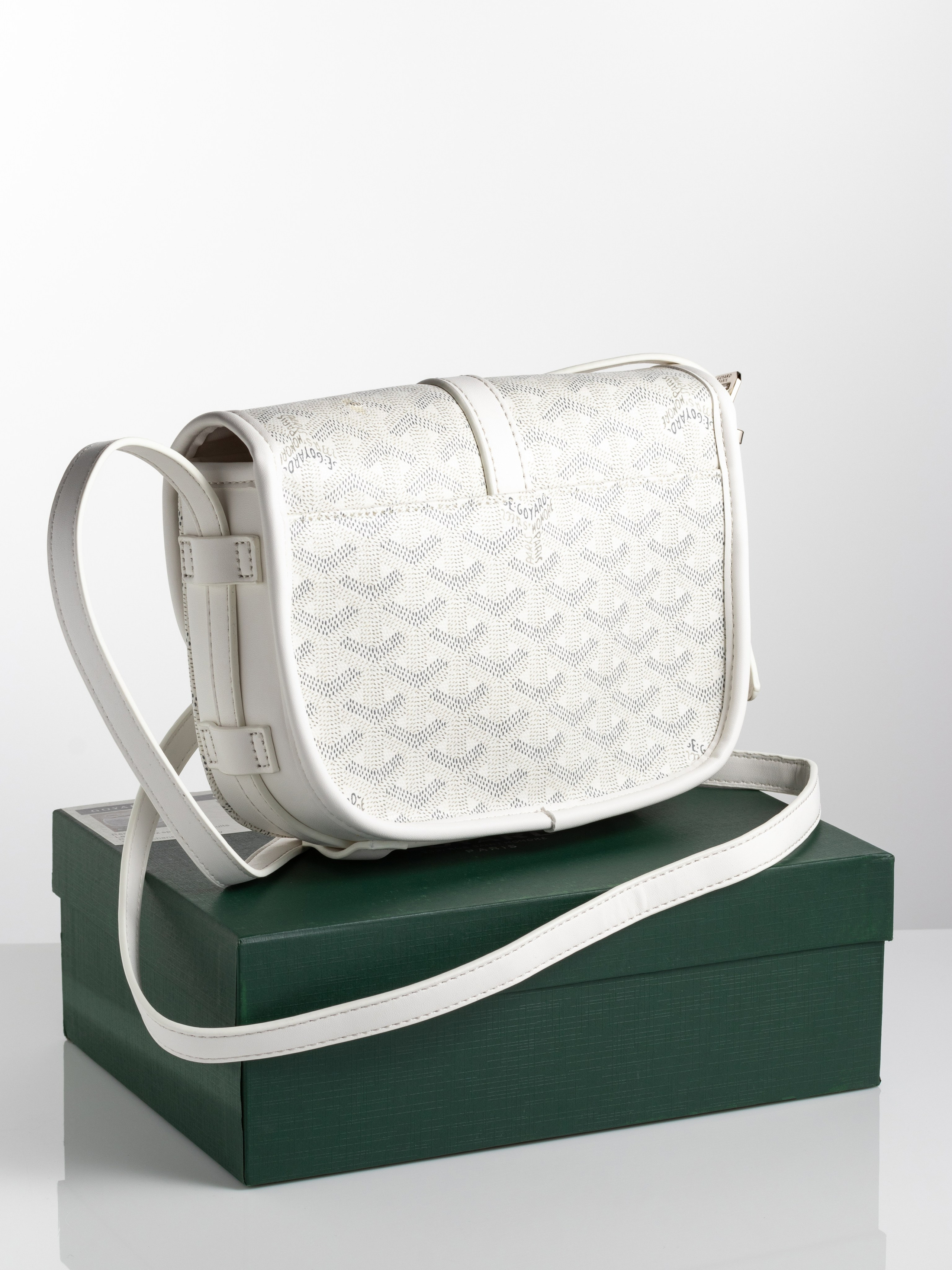 Cумка Gоyard Belvedere MM Bag через плечо с коробкой