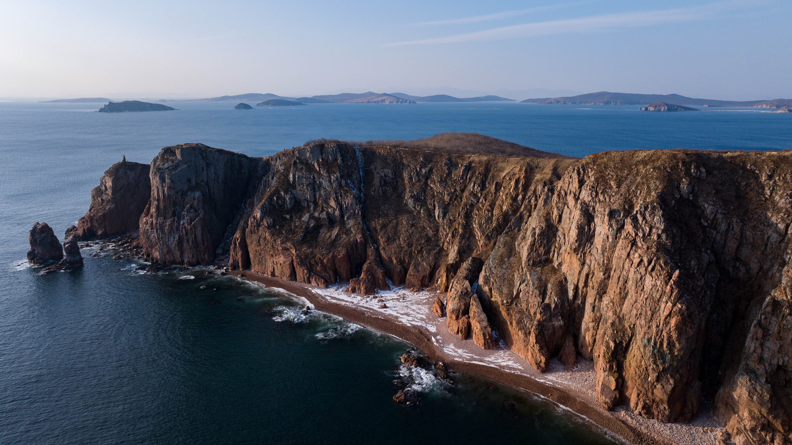 Остров Шкота. Турист оптимист