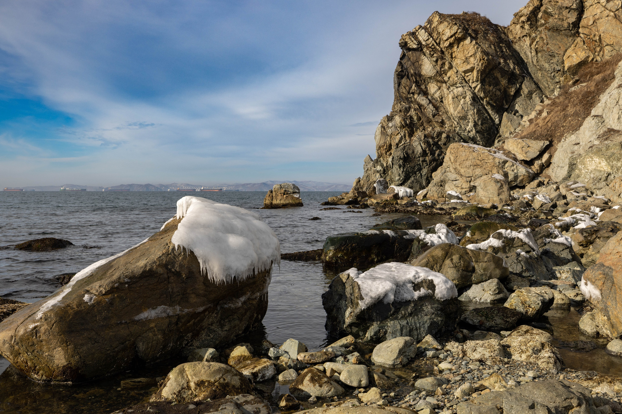 Мыс Каменского. Турист оптимист
