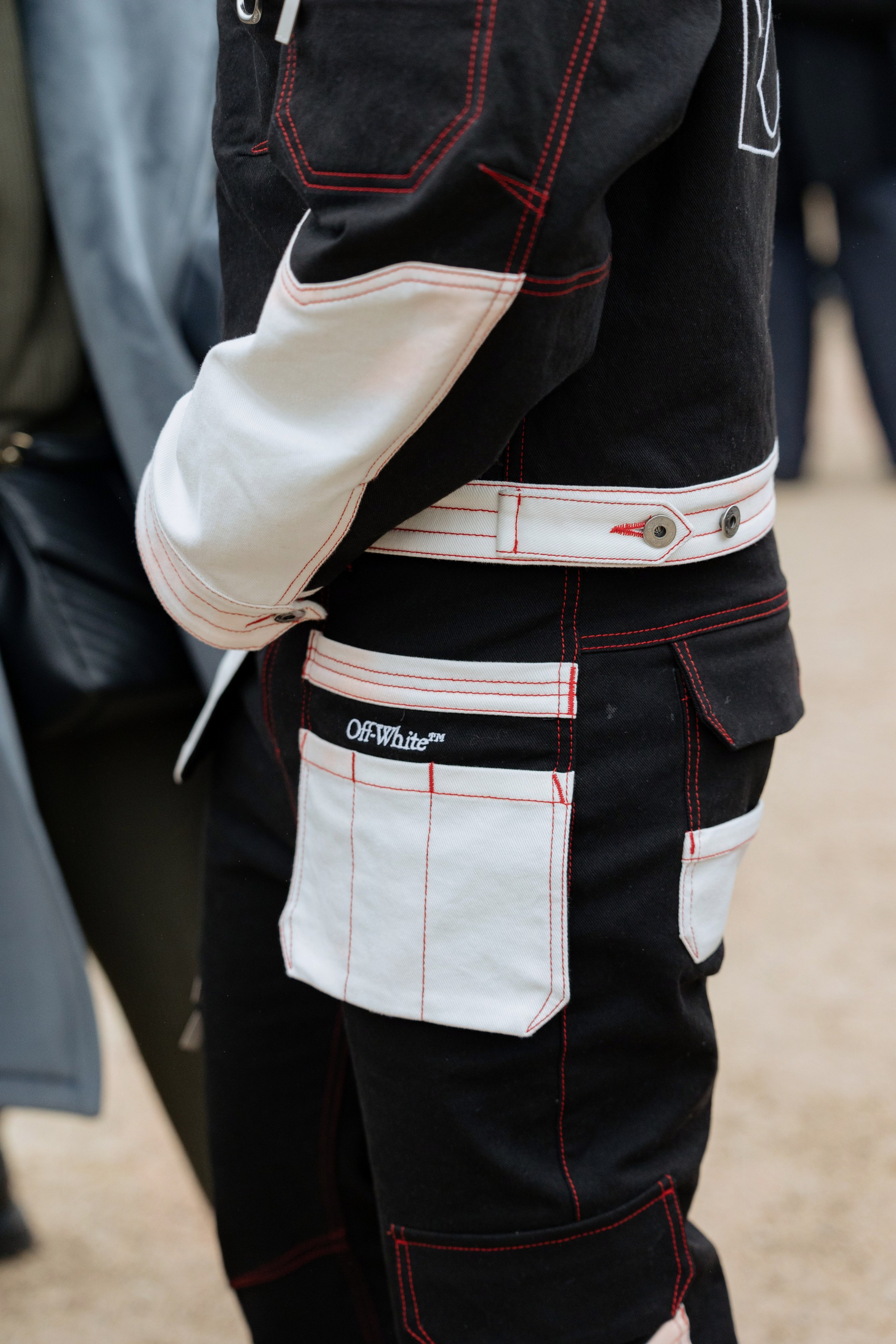 OFF WHITE PFW WOMENSWEAR FALL-WINTER 24/25. Photographer in Milan Ivan Goncharov