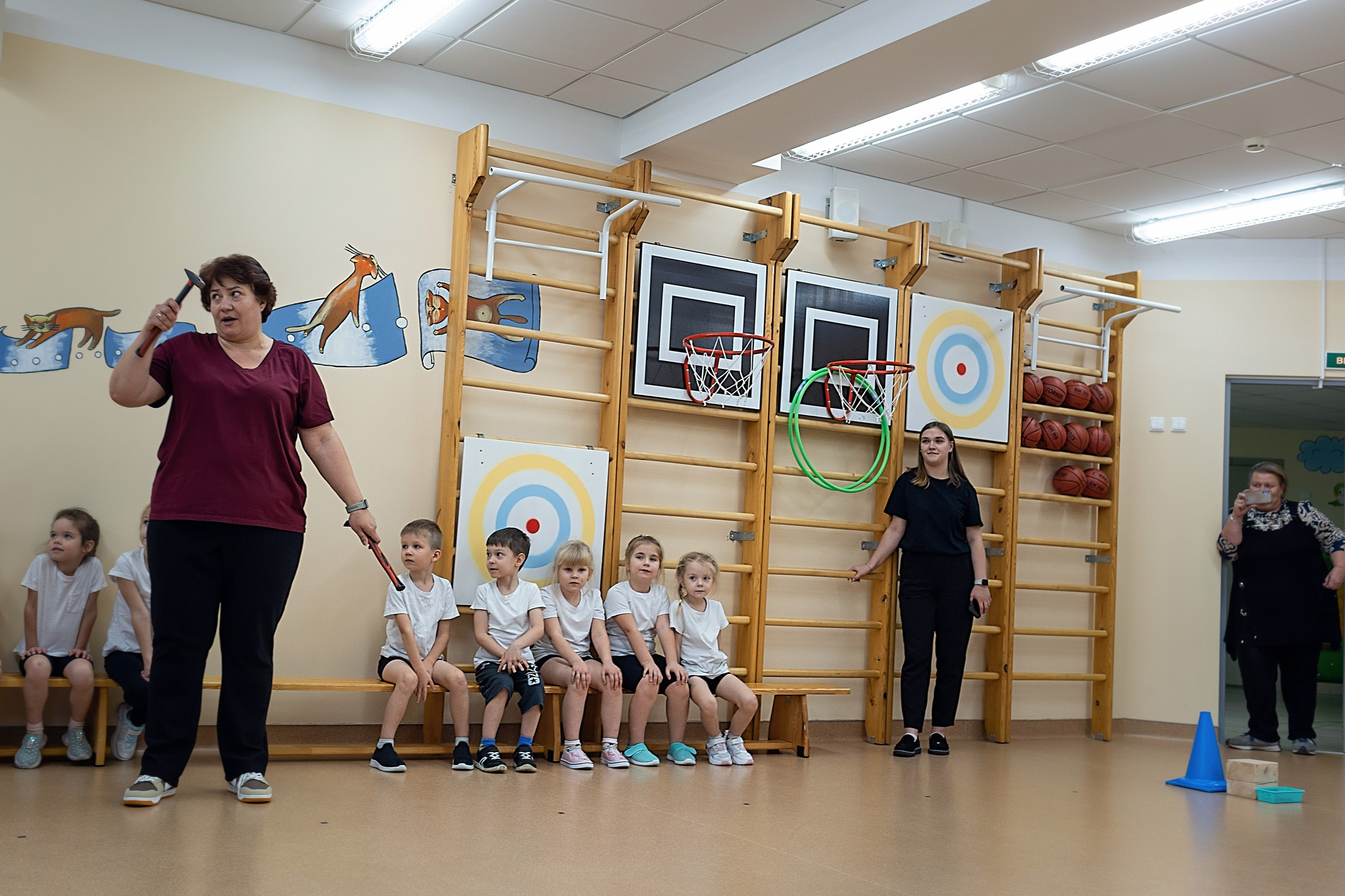 День пап в детском саду_2024. Семейный фотограф в Санкт-Петербурге