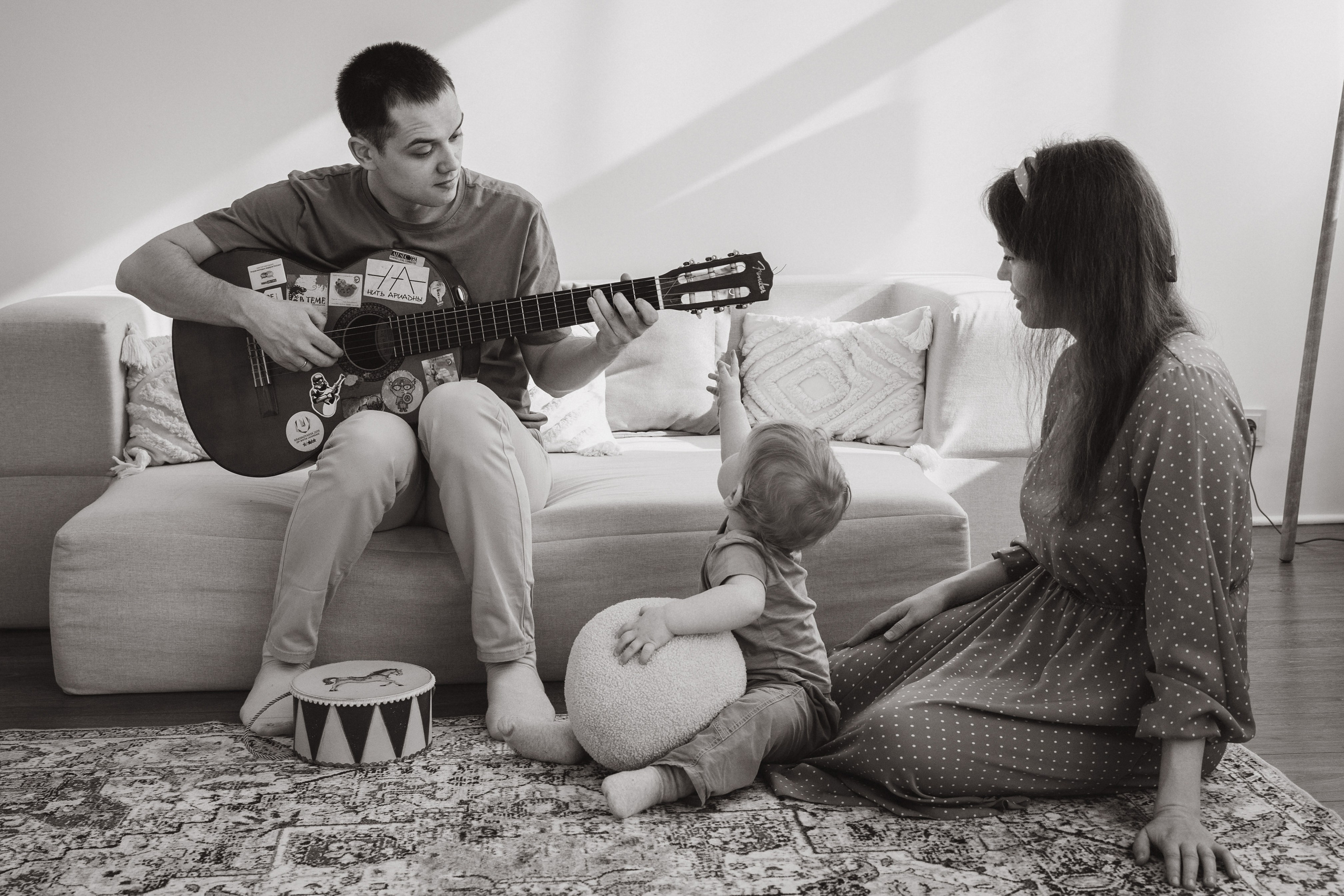 Родион, Алена и Кирюша