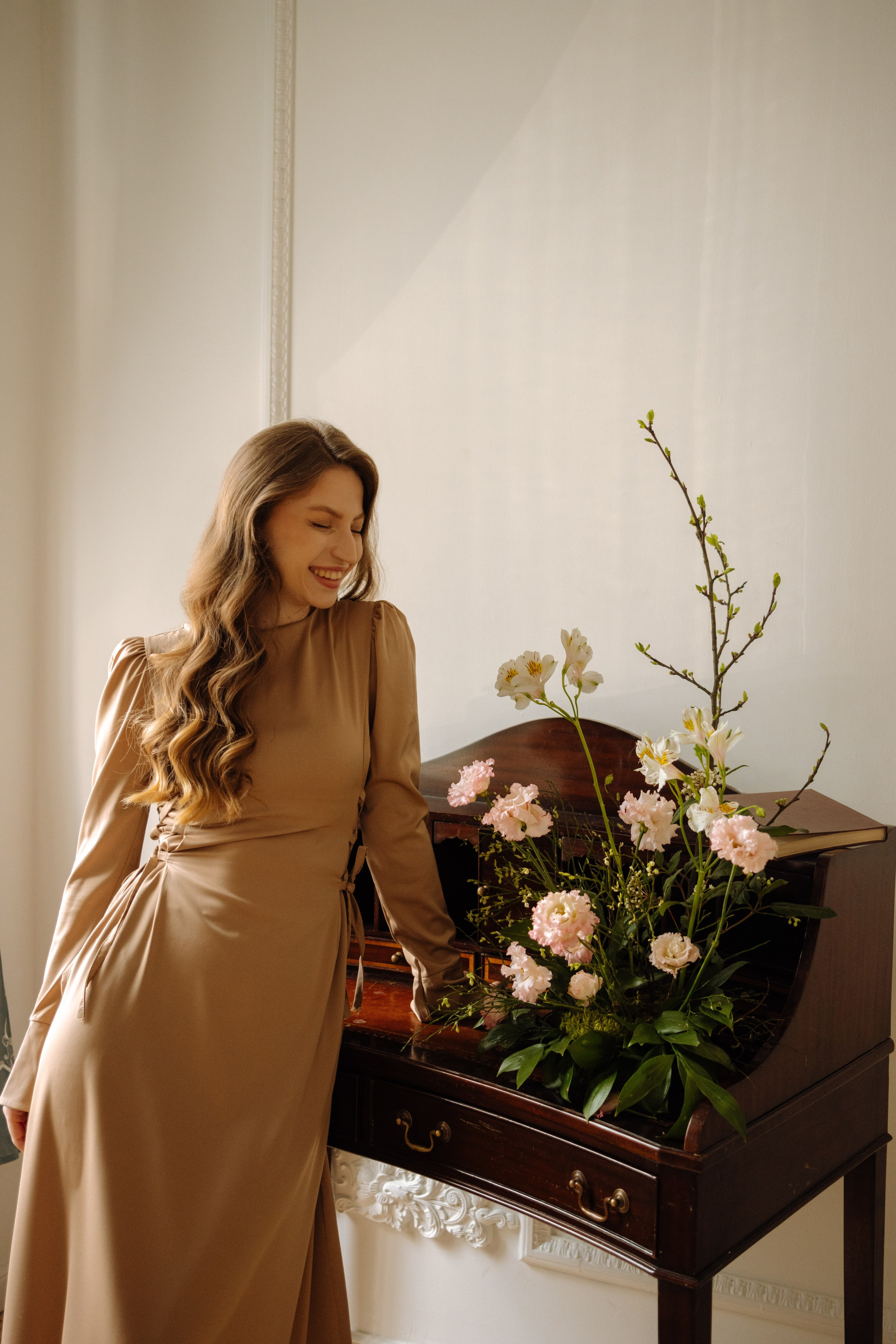 Алина в цветах. Фотограф-ретушер