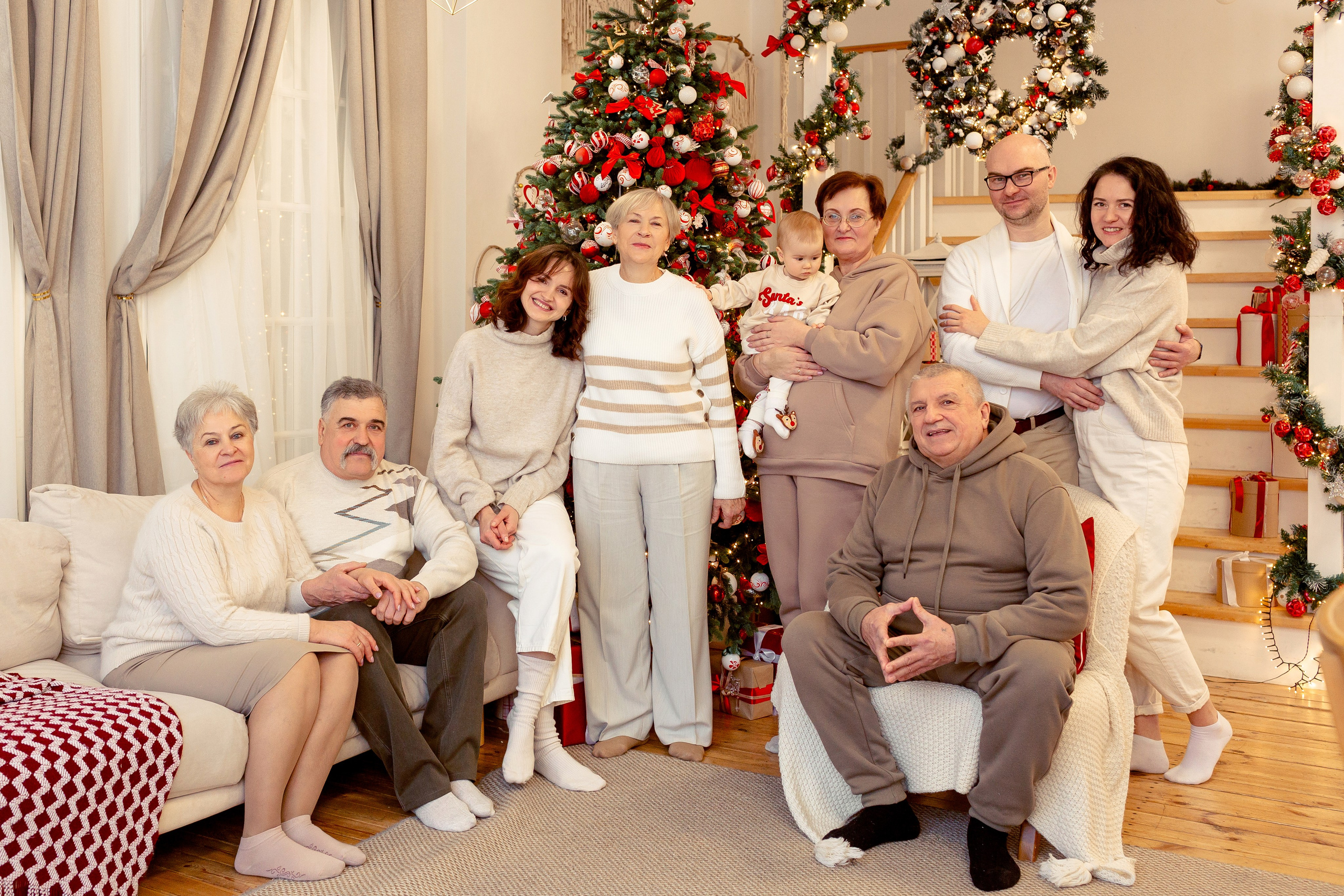 Большая семья/3 поколения. Свадебный и семейный фотограф Спб Бошман Ирина