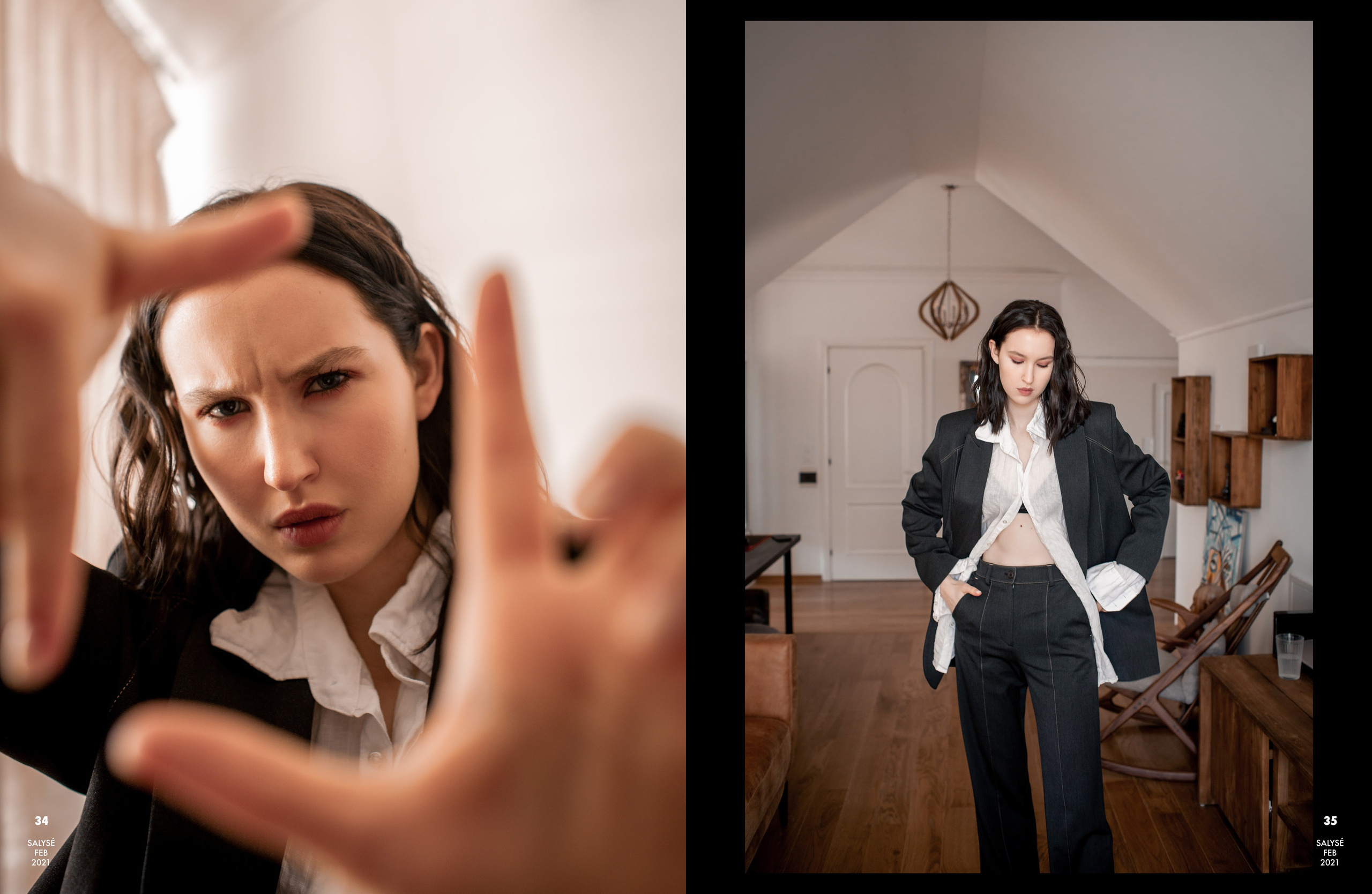 Фотосессия для SALYSE MAGAZINE | февраль 2021 | Модная съёмка от Рязанова Антона. Фотограф в Москве, Подольске Антон Рязанов