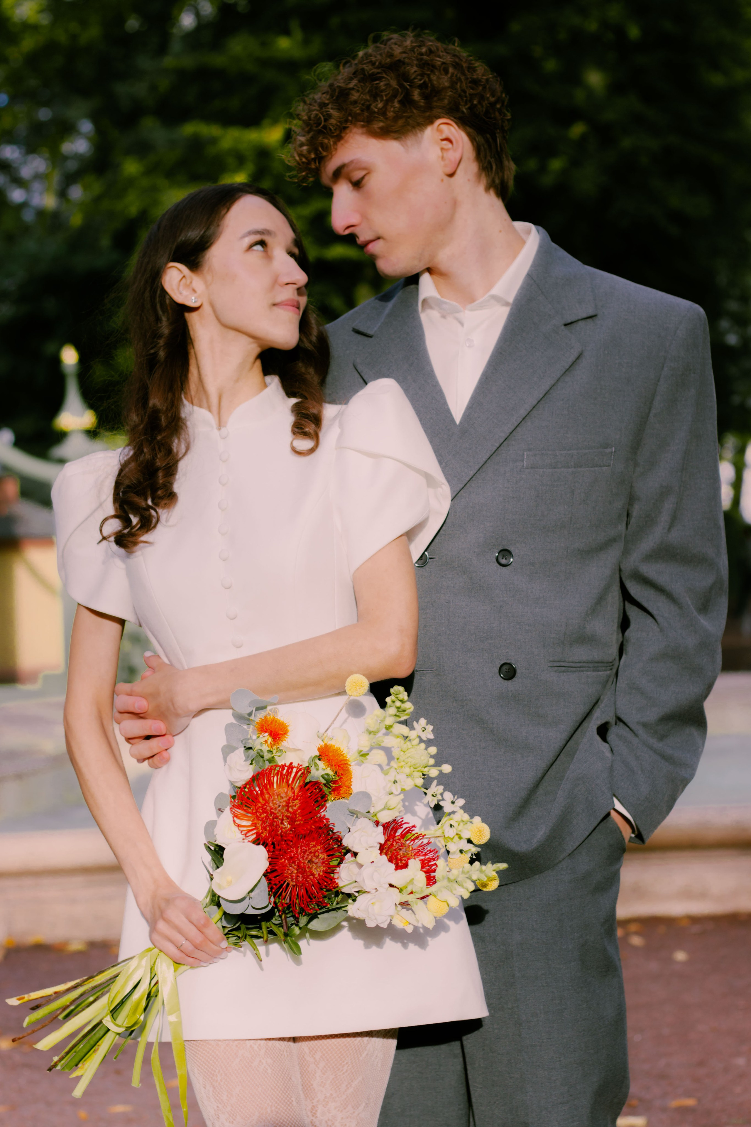 Свадебная прогулка. Юля Мурашова портретный и документальный фотограф