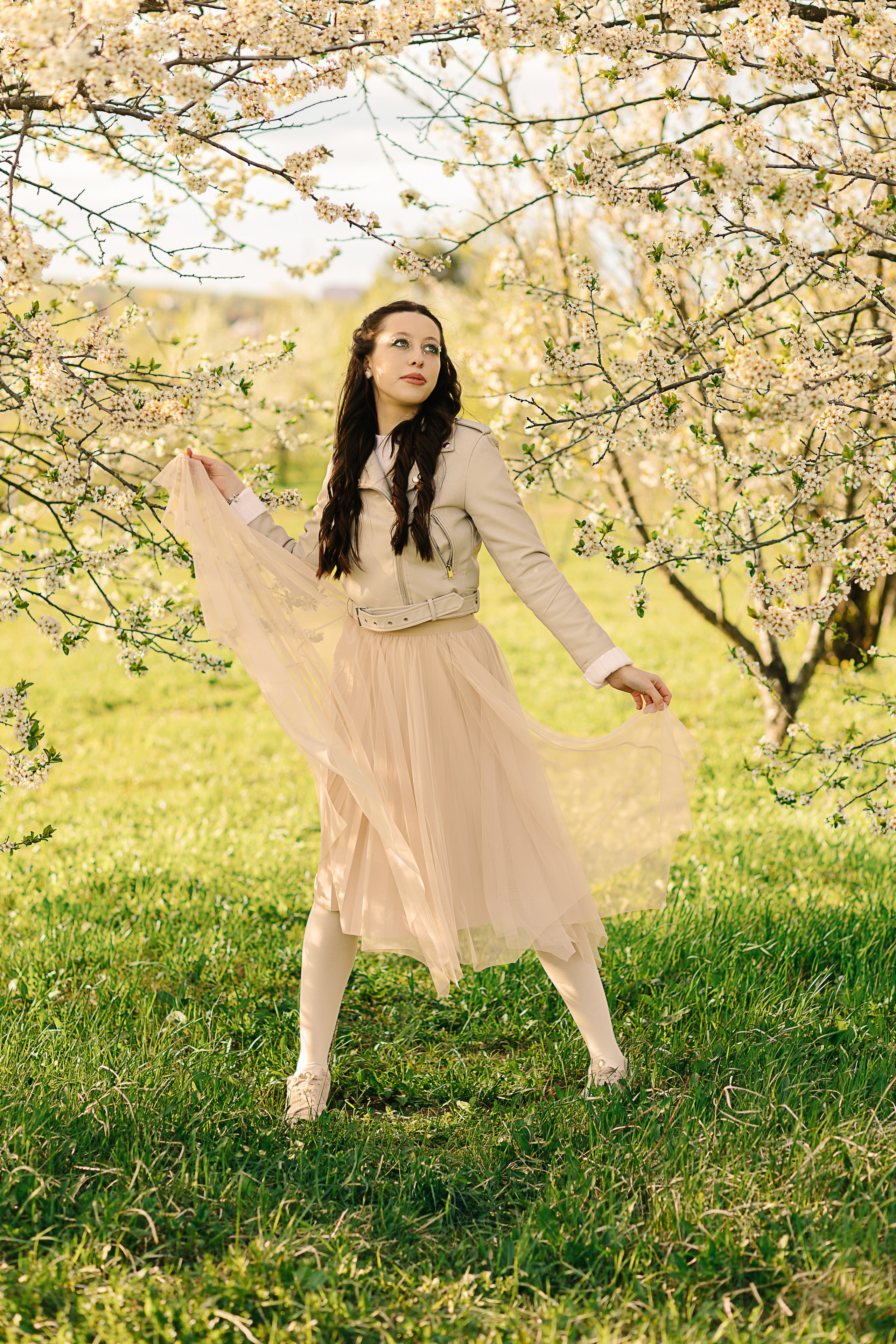 Фотосессия в цветении в Москве. Семейный и женский фотограф в Москве Надежда Воробьева