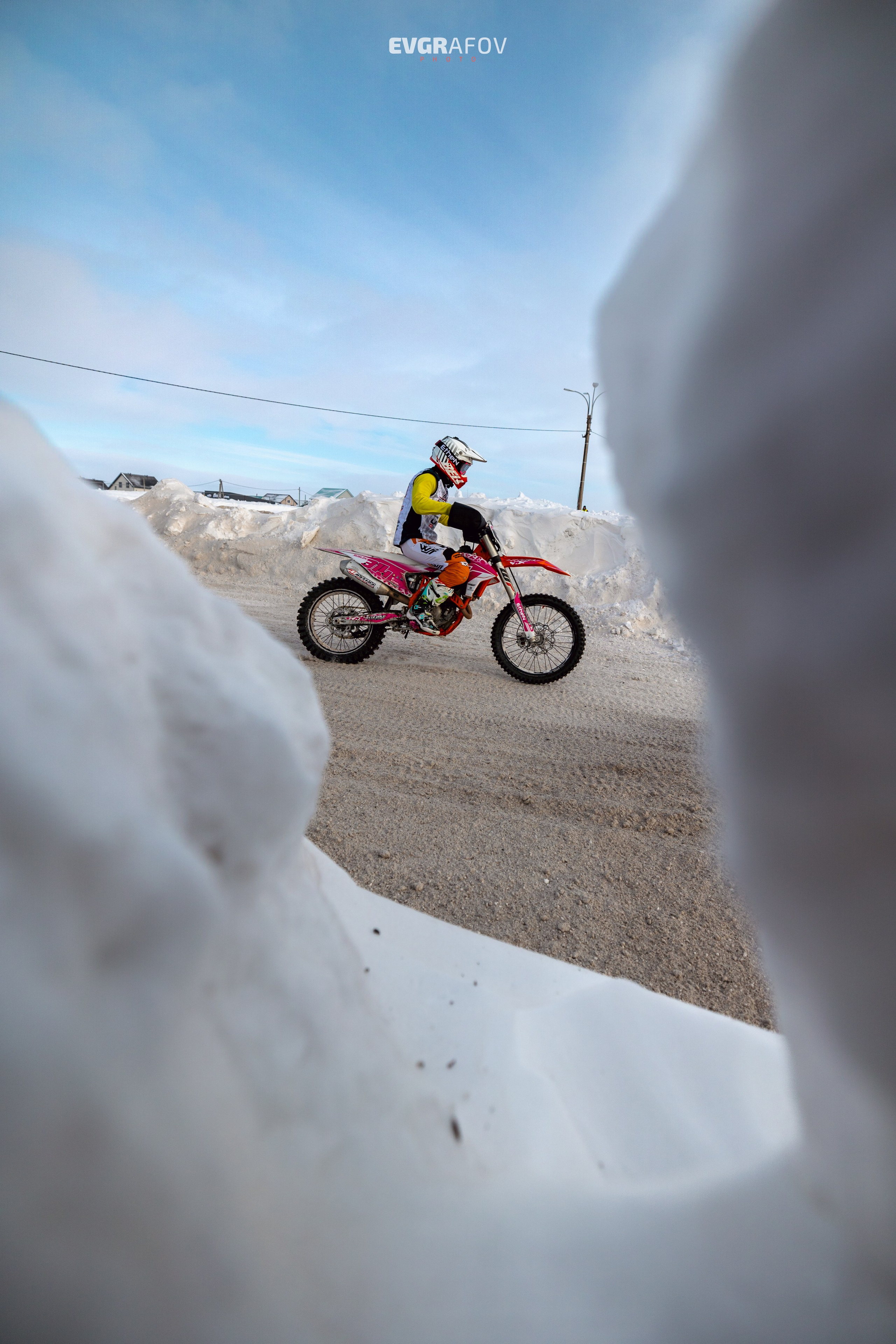 Открытый кубок Республики Татарстан по мотокроссу 3 этап. 4 февраля 2024 г. Фотограф Евграфов Александр