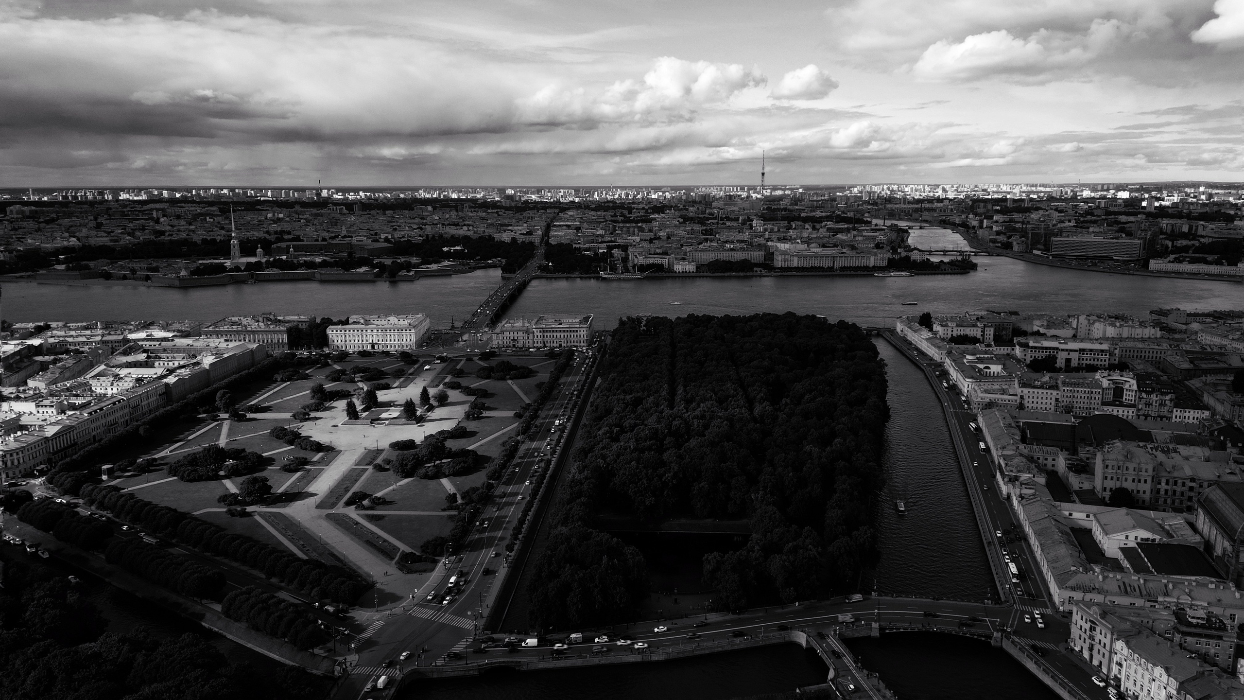 Аэросъемка / съемка с квадрокоптера. Студия визуального контента в Санкт-Петербурге и Москве